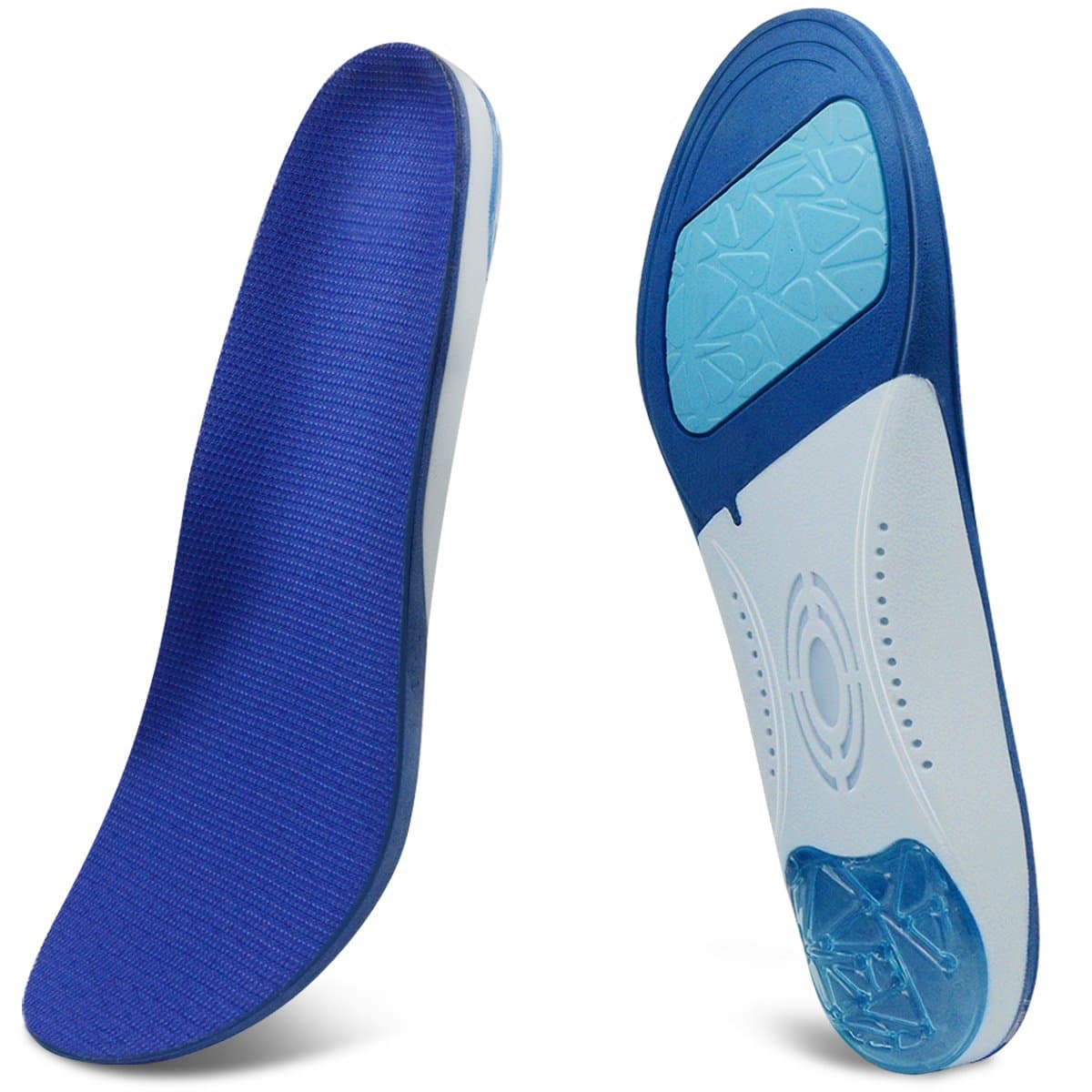 GIVBRO Orthotics insoles with Arch Supports- Shoe Inserts for Flat Feet,Plantar Fasciitis, Relieve Foot Pain and Pronation For Men and Women