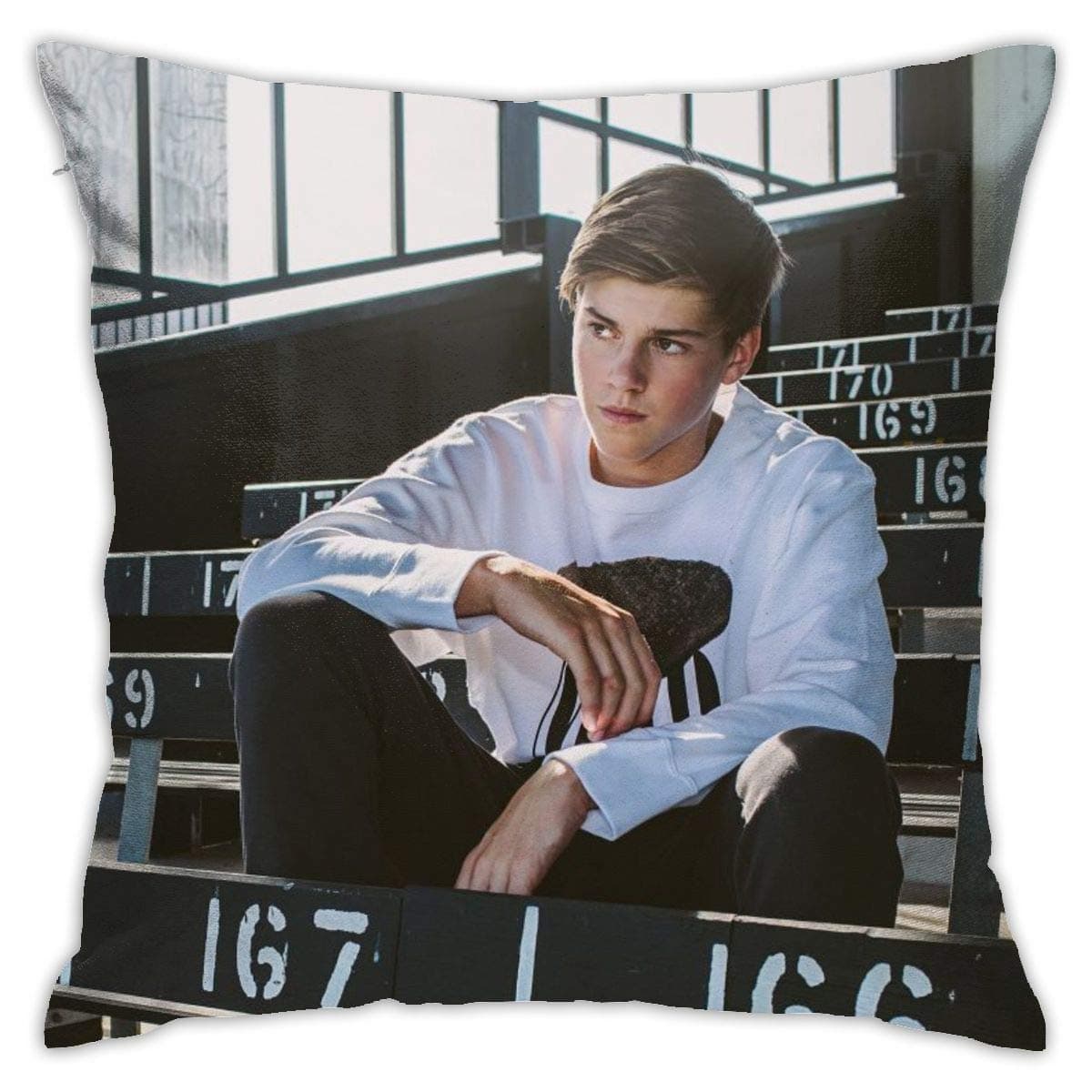 KOTHER Ruel Home Pillowcase Soft Pillows Cover Custom-Made 18 X 18 Inch / 45 X 45 cm for Cusual