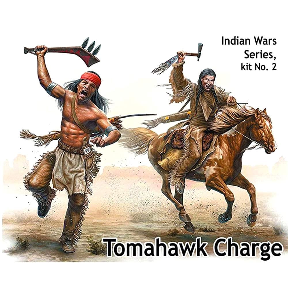 Master Box MB35192 Tomahawk Charge Indian Wars Series Kit No. 2 – Game