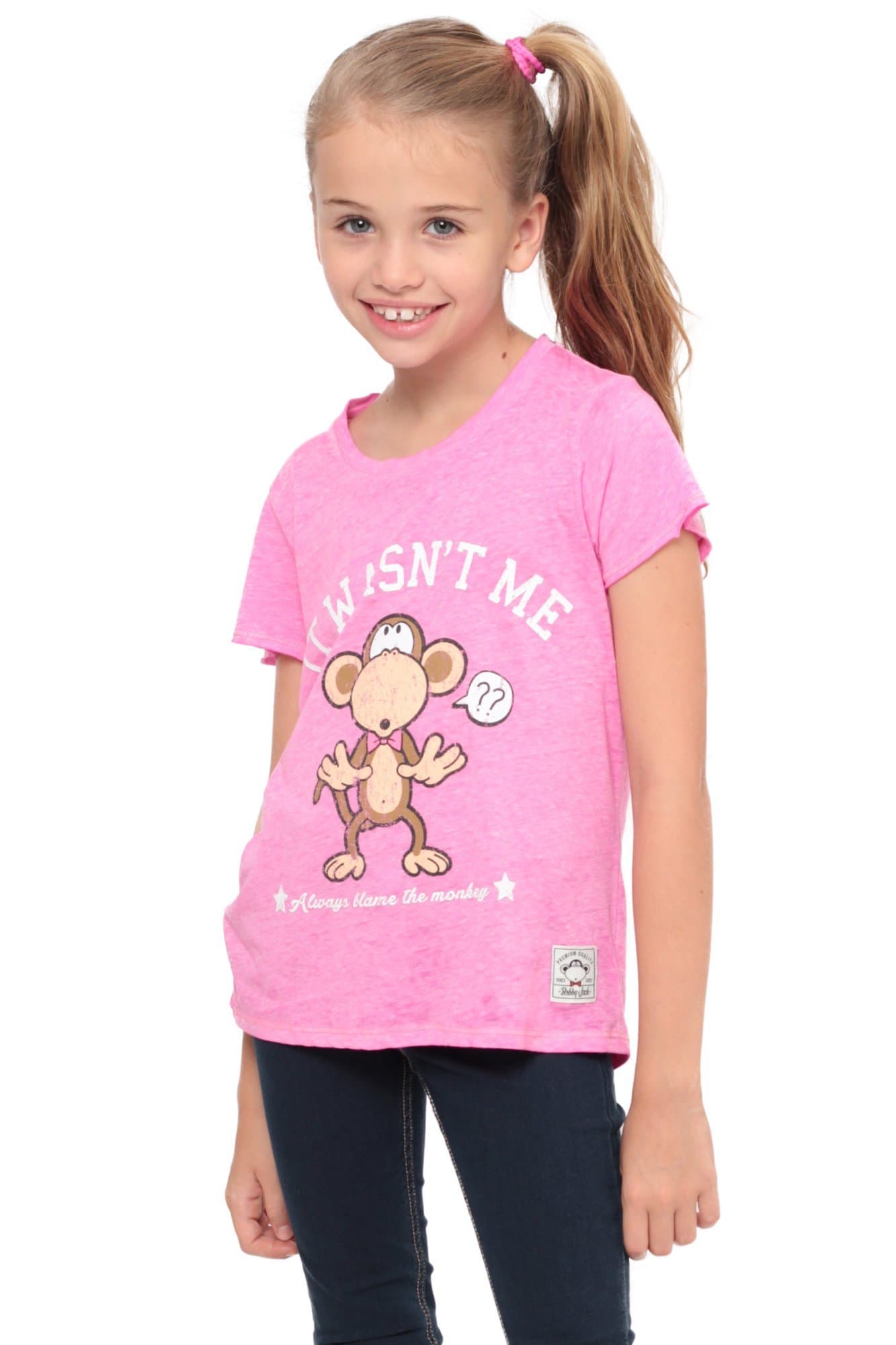 Bobby Jack - It Wasn't Me - Crop Top - Pink