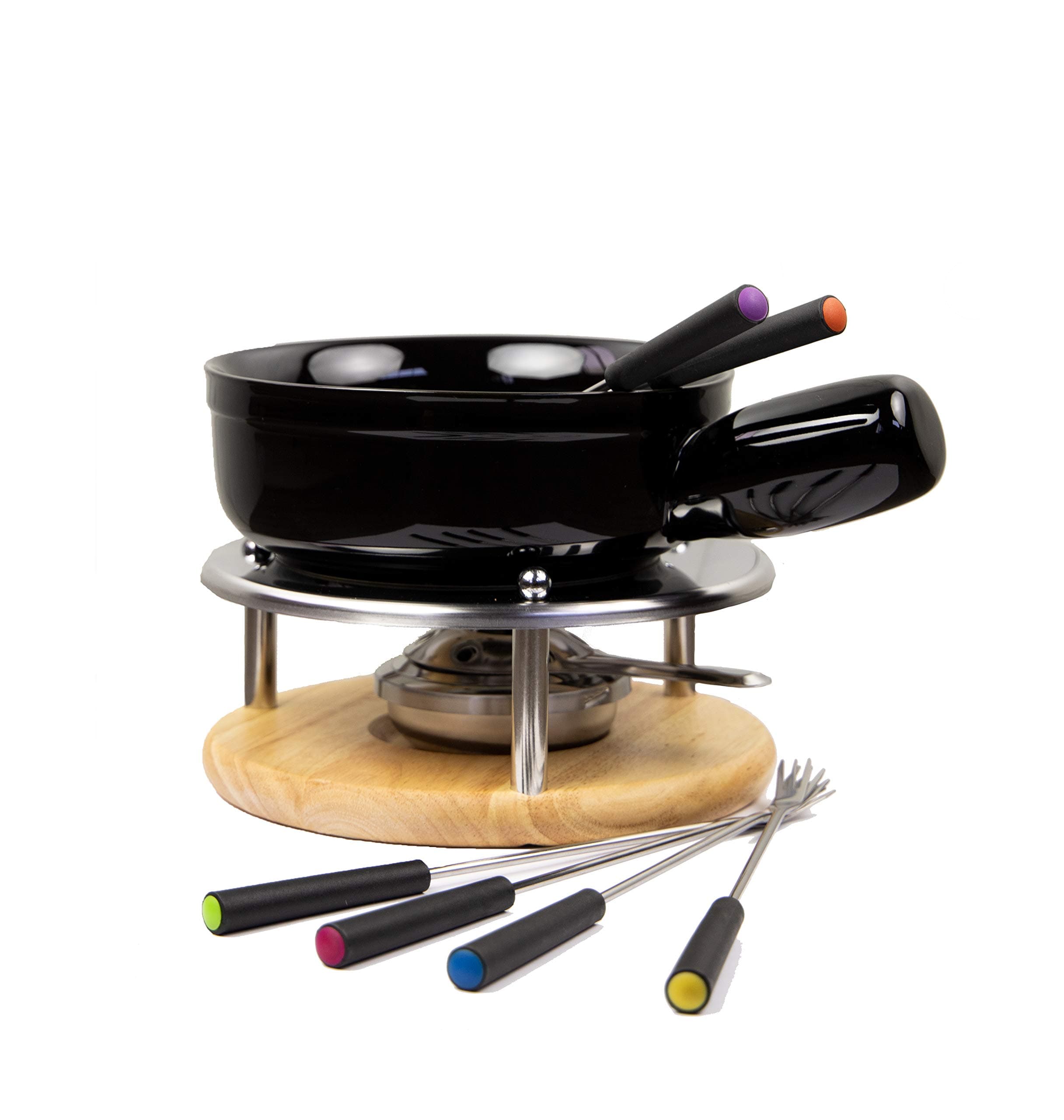 KITCHEN FUN 8716618222599 Fondue Set, Ceramic