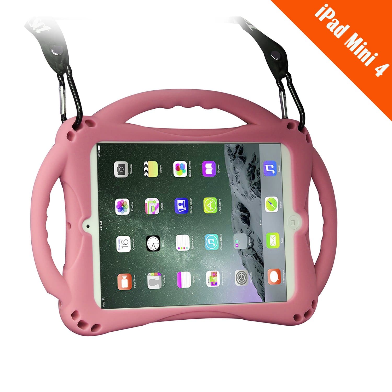 TOPESCT iPad 10.2 Case / 2019 iPad 7th Gen. Case, Hybrid Heavy Duty Protective Case, Compatible with New iPad 10.2", iPad Air3 and iPad Pro 10.5", Comes with a Strap (iPad Mini, Green)