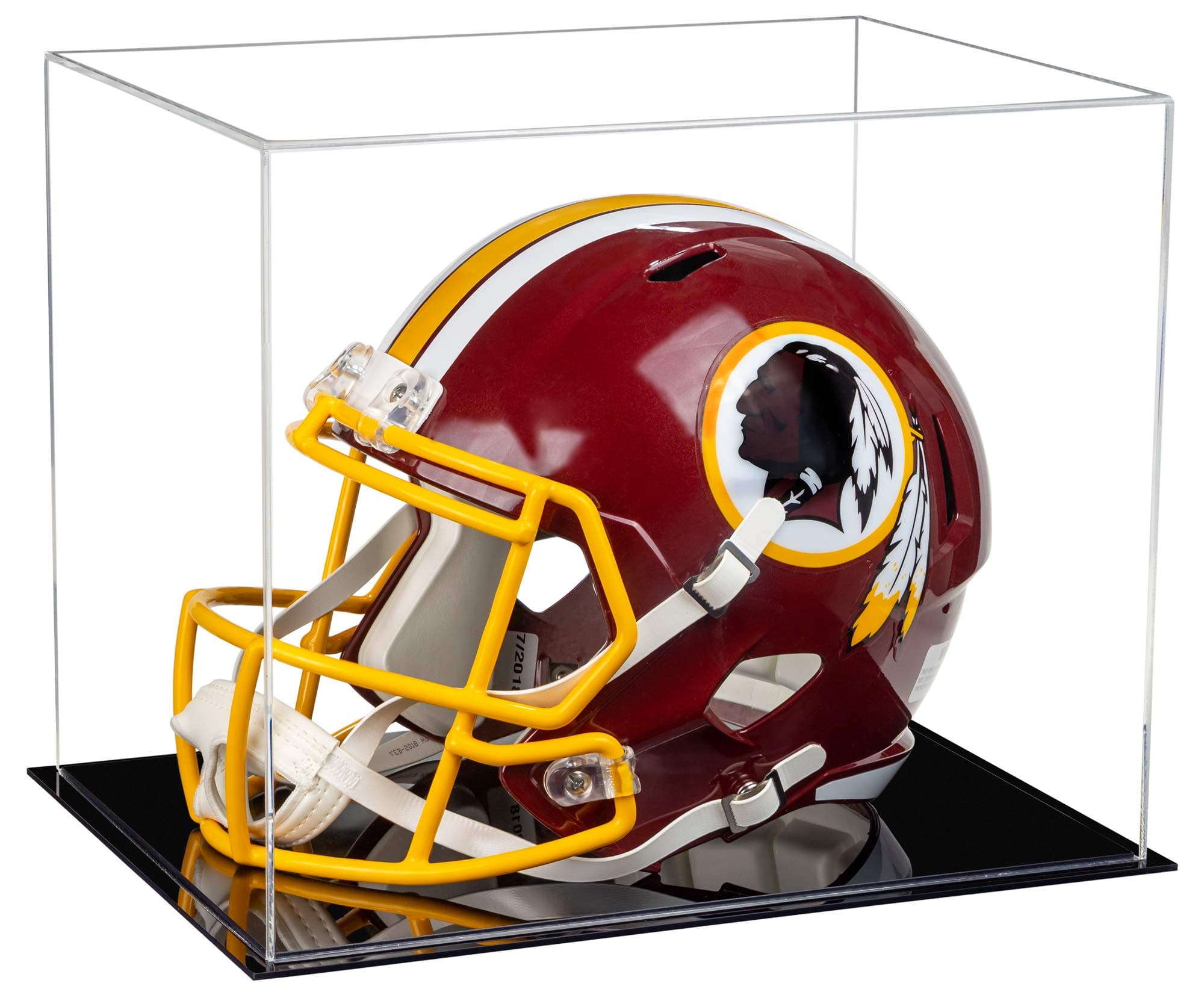 Better Display Cases Acrylic Full Size Football Helmet Display Case