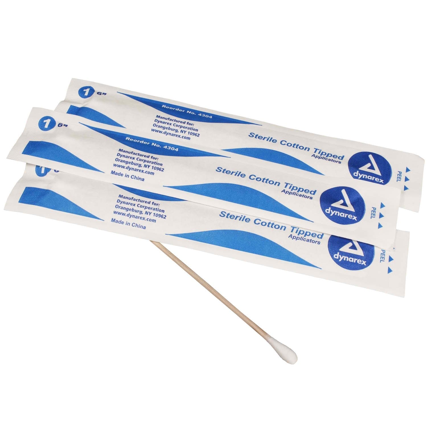 Cotton Tipped Applicators 1's 6" Box/100