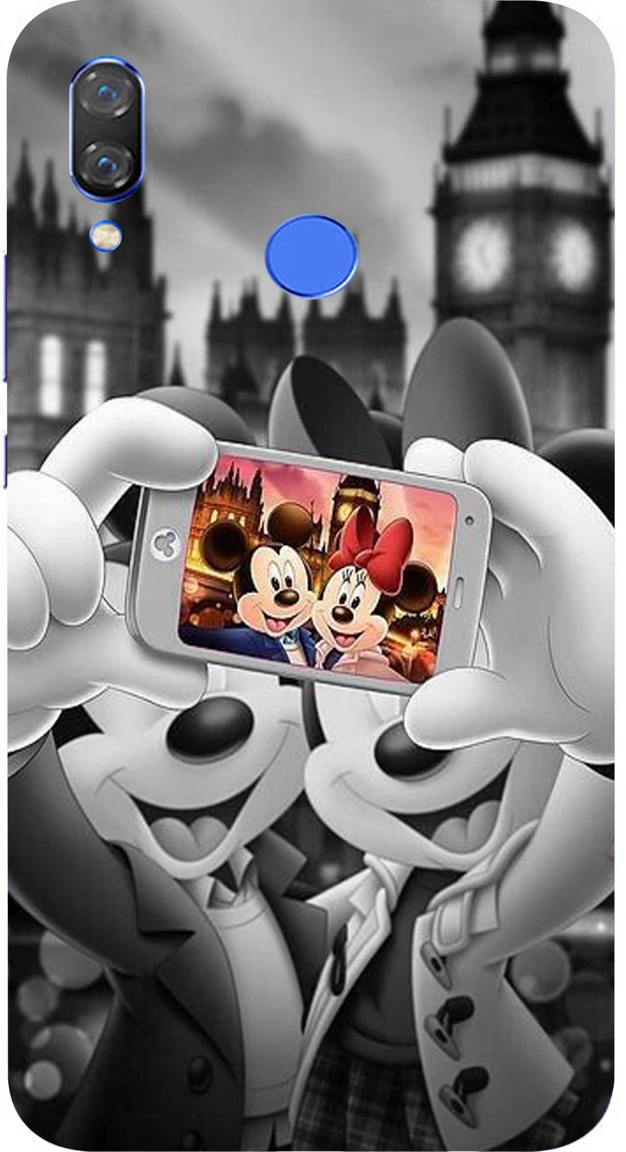 TRAHAS Silicone Back Cover for Huawei Nova 3I - Multi Coloured - U-HW-NV-1094