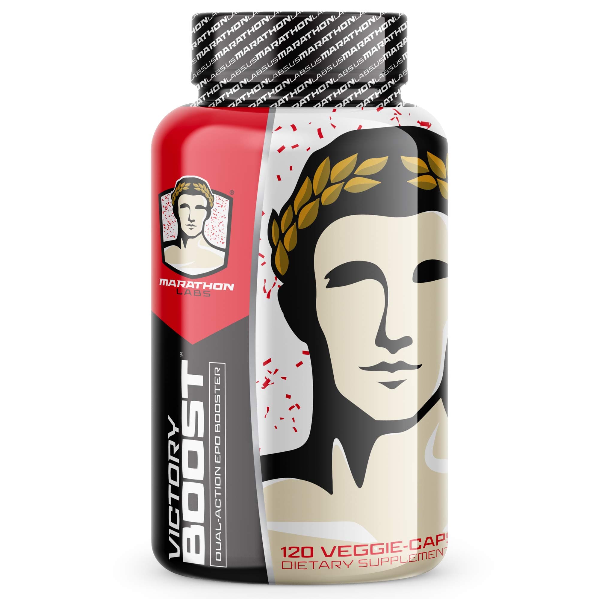 Victory Boost - First Dual-Action EPO Booster Endurance Supplement - Build More Red Blood Cells - For Men and Women - 120 Natural Veggie Pills