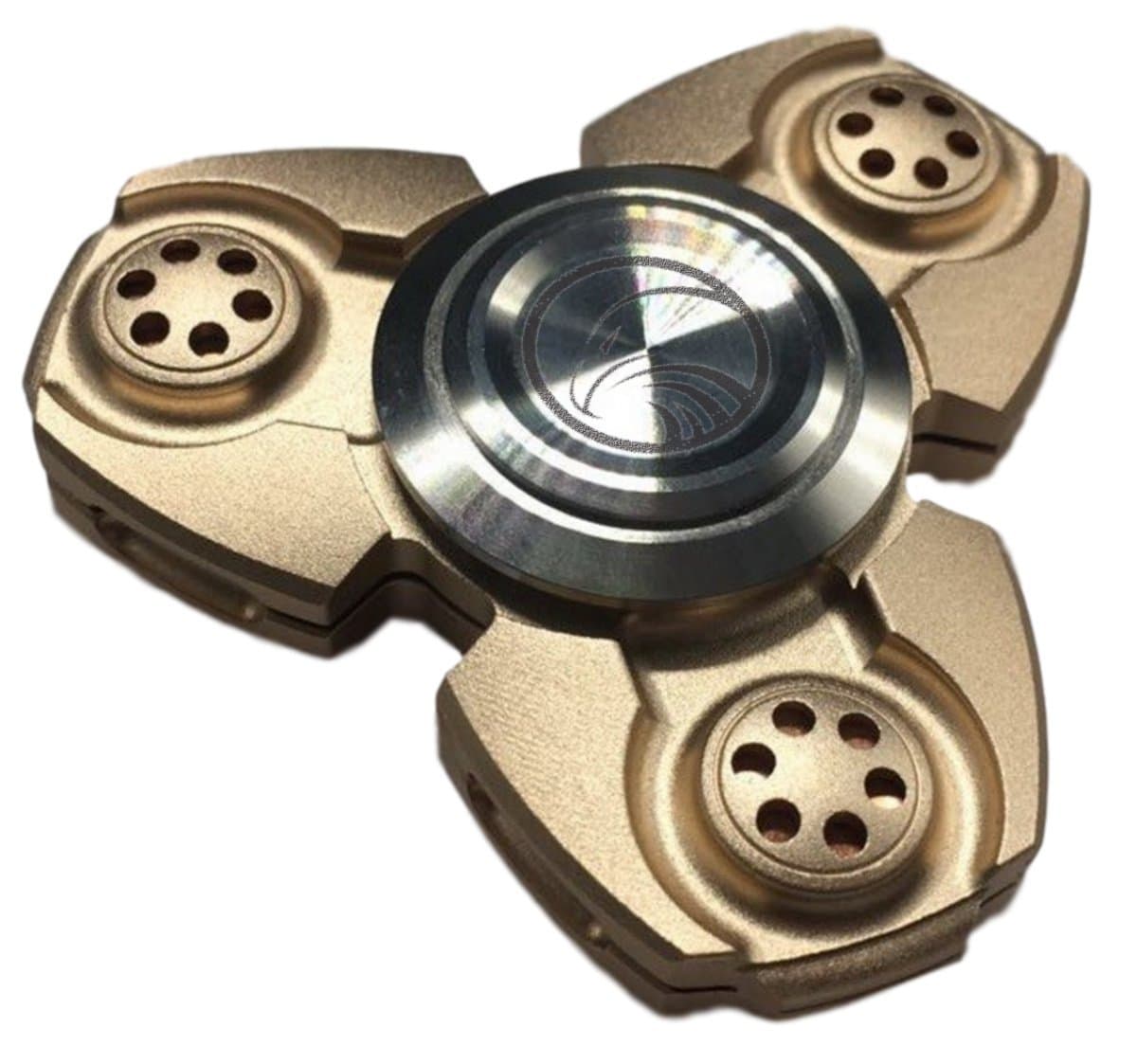 VALTCAN Titanium Hand Spinner Fidget Toy (Gold)