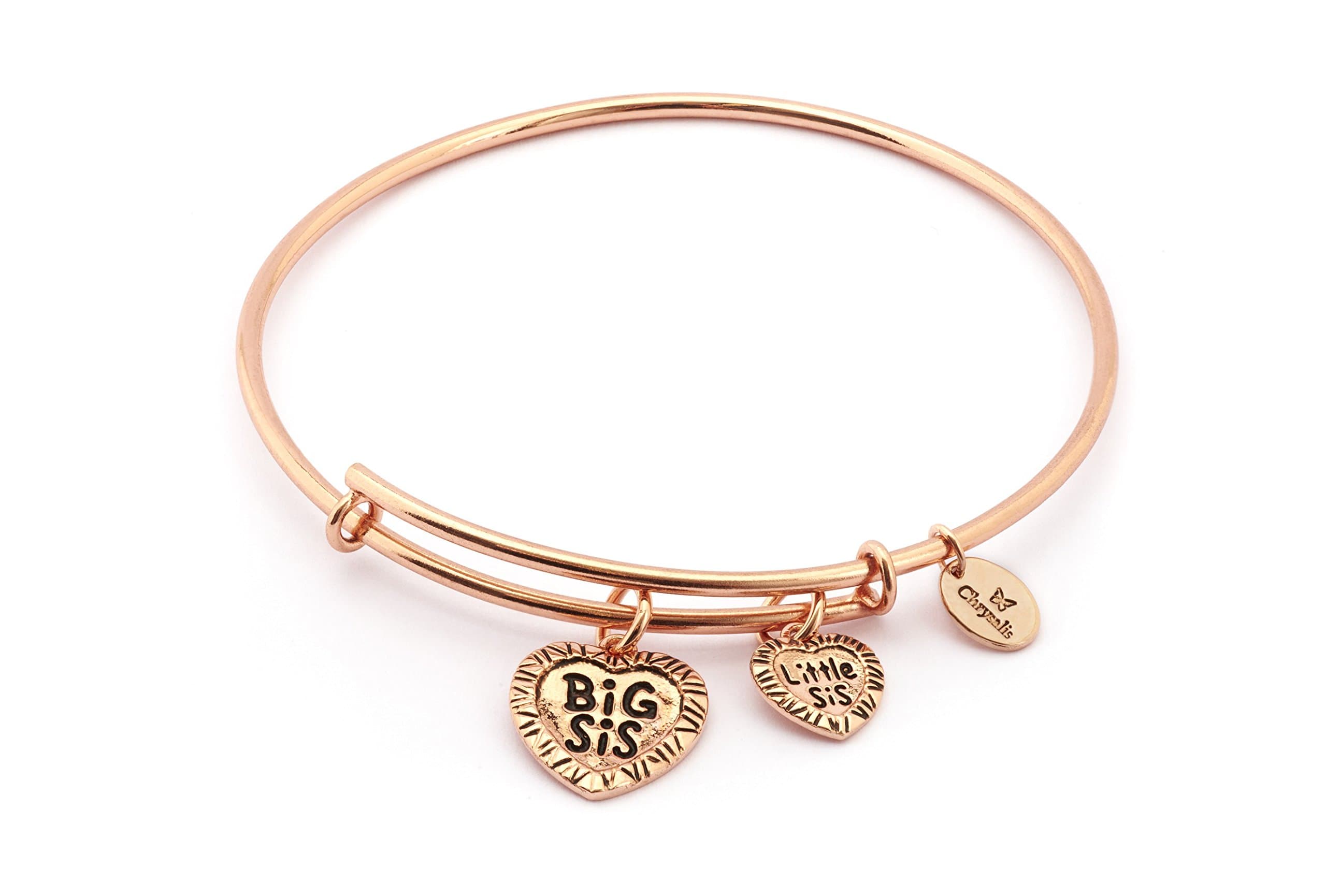 Big Sis Little Sis Expandable Bangle Bracelet 100% Originl