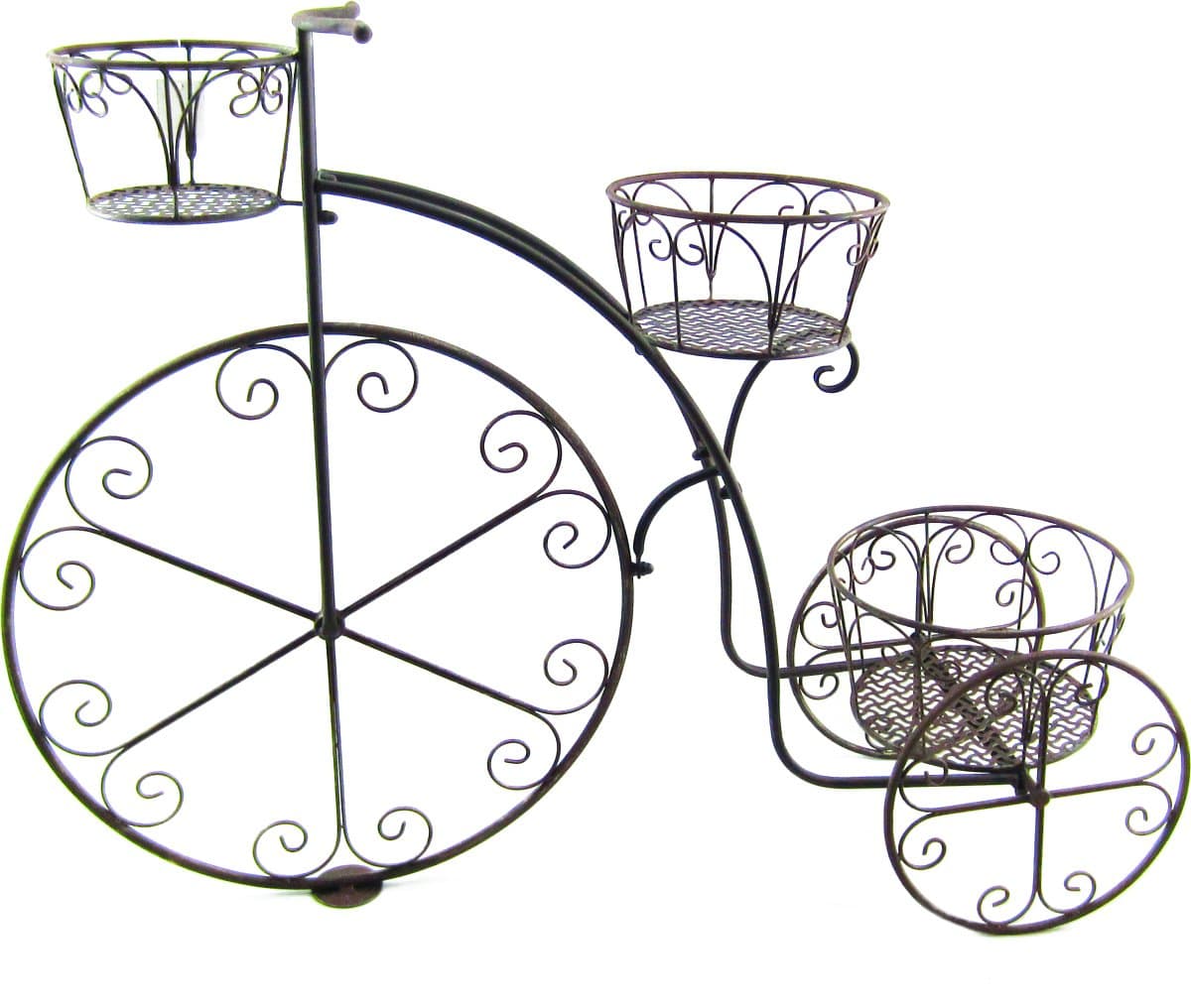 Terra Verde Home Bicycle Plant Stand, Brown