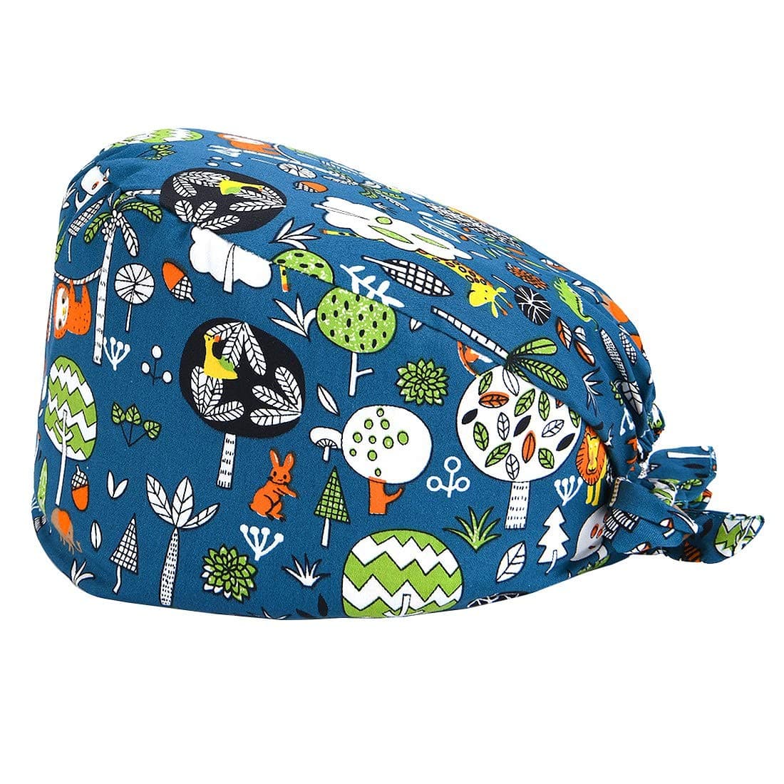 YUENA CARE Surgical Scrub Cap Women Surgery Hat Adjustable Bouffant Hats for Doctor Nurse