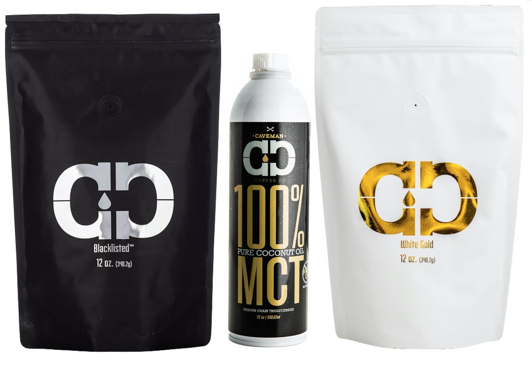 Caveman Coffee Co Coffee Kit with MCT Oil