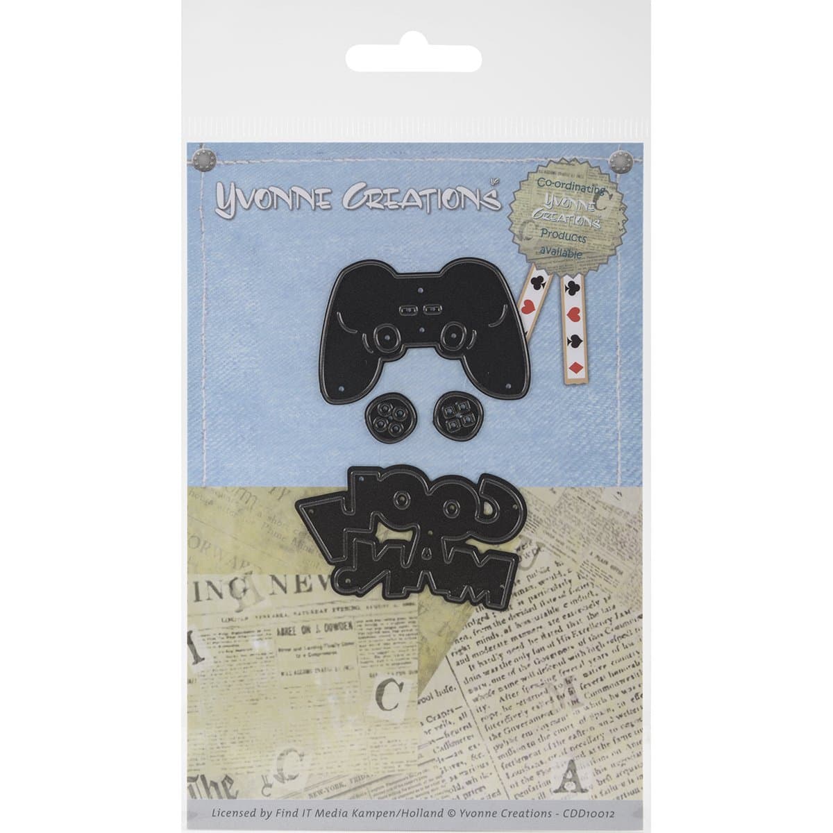 Card Deco Die-Yvonne Creations-Men-Cool Man