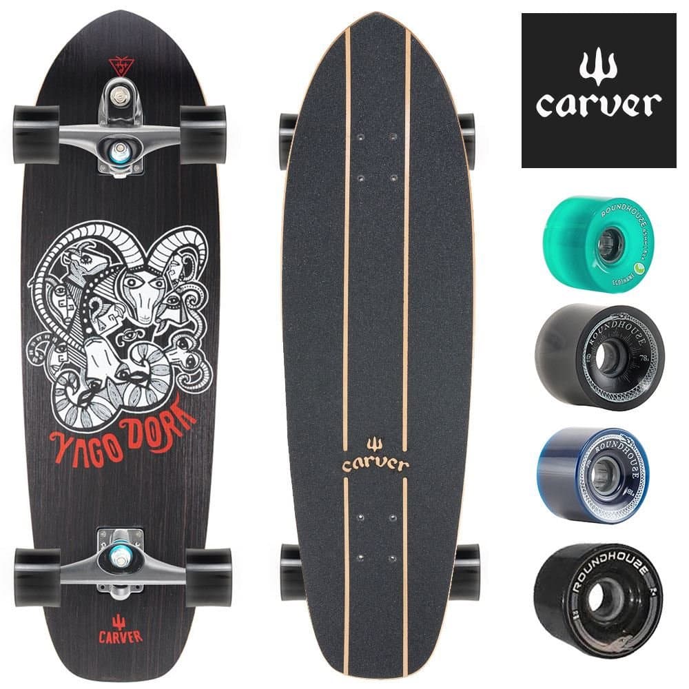 Carver Skateboards 69mm Roundhouse Concave