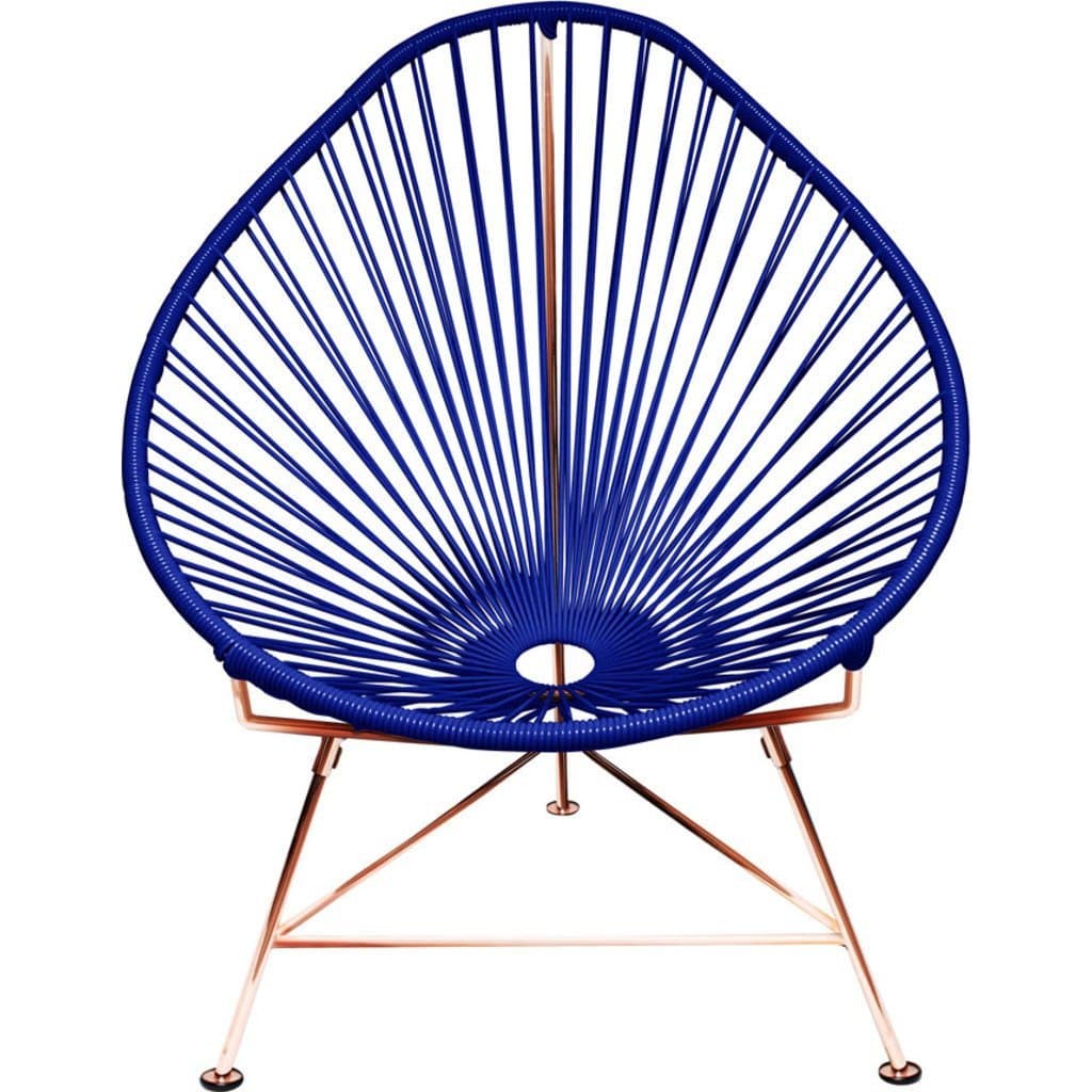 Innit Junior Acapulco Chair – Deep Blue Weave on Copper Frame