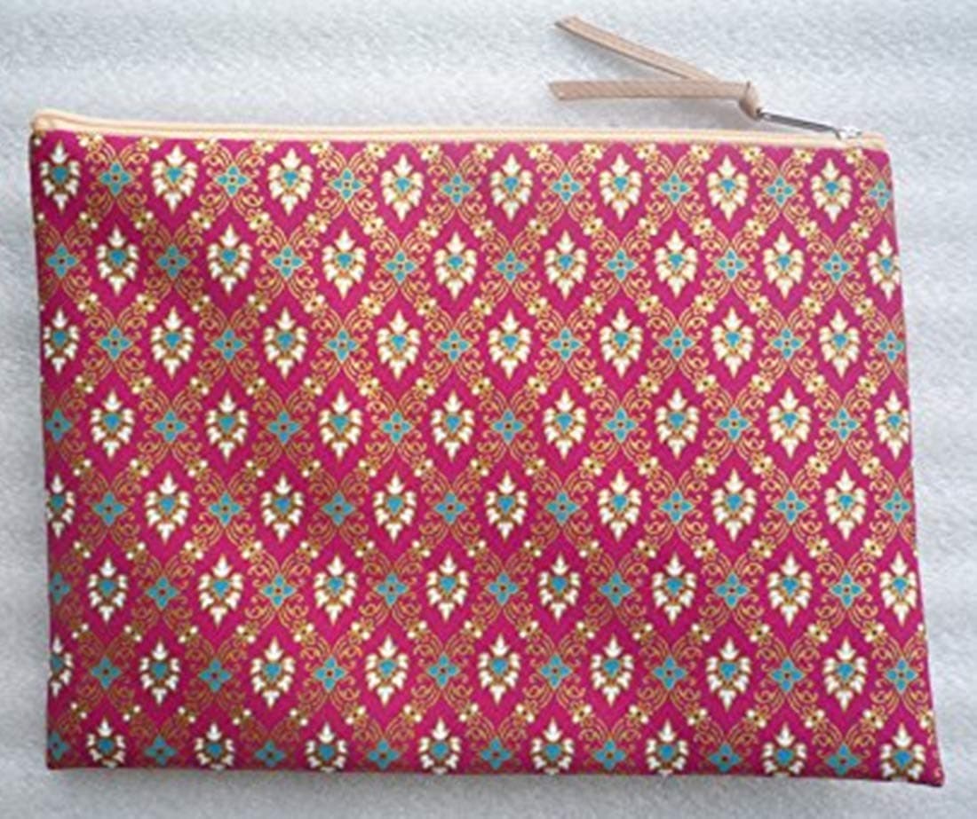 Thai Style Tablet Natural Cotton Shoulder Bag