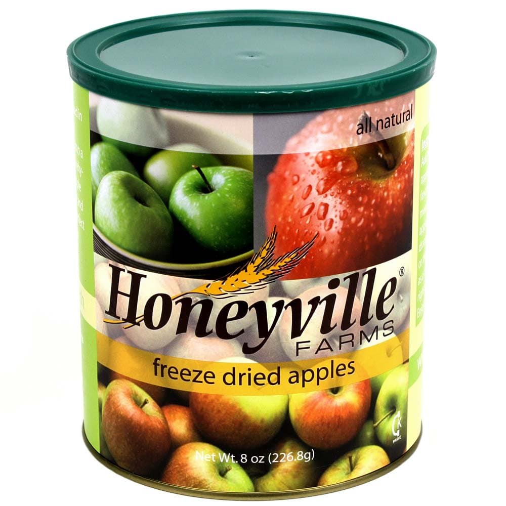 Freeze Dried Apples - 8 Ounce Can