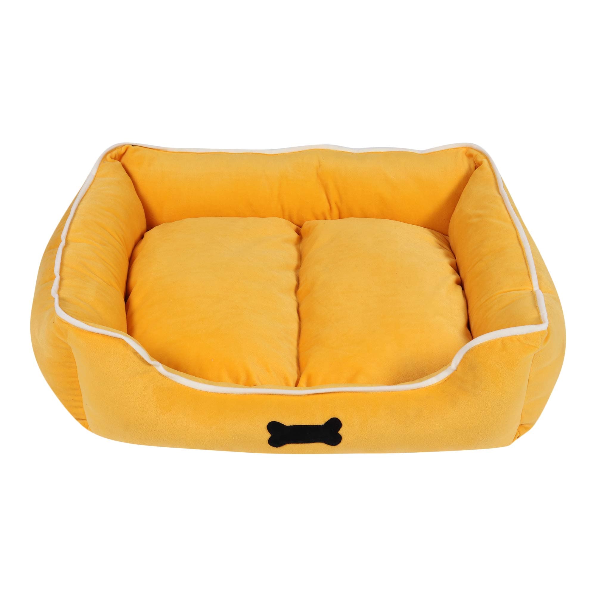 Mr Oreo Super Soft Cozy Dog/cat Bed Yellow