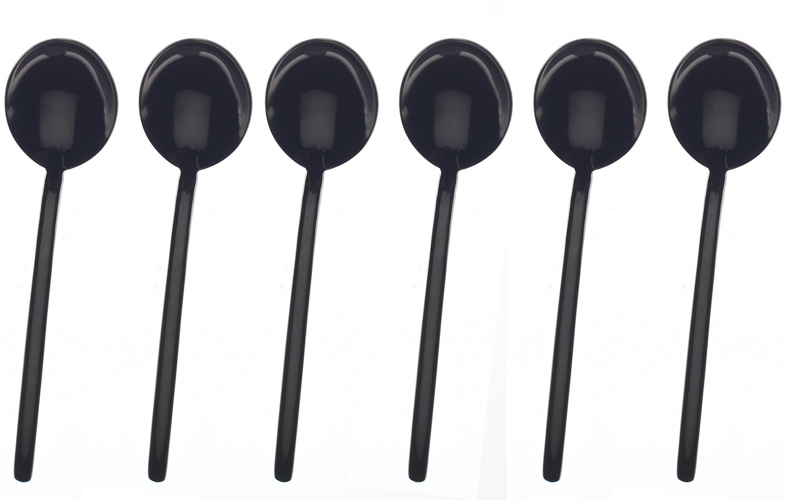 MEPRA 6-Piece Due Oro Nero Coffee Spoon