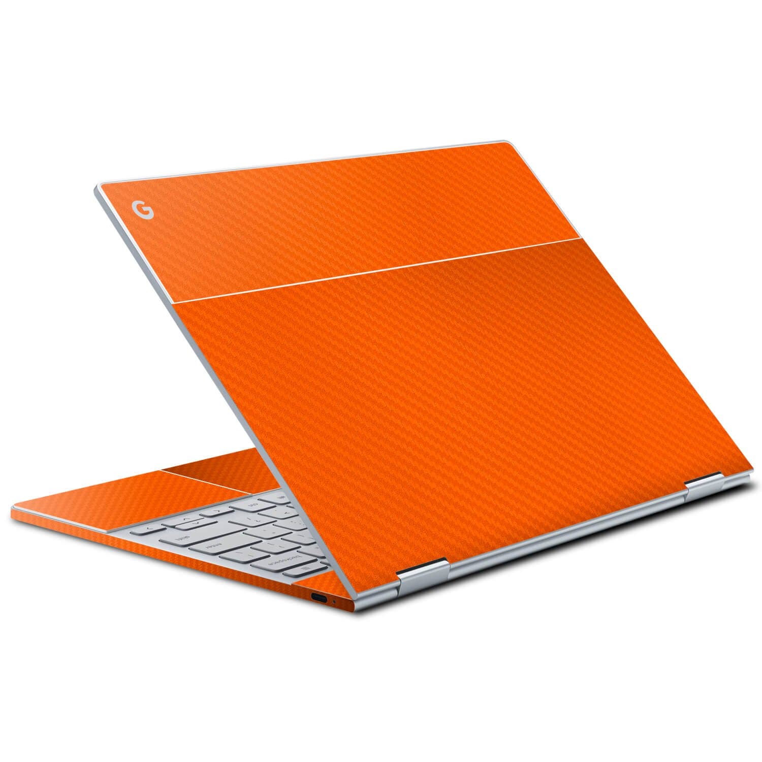 Google Pixelbook Skin (Google Pixelbook Skin, Orange Carbon)