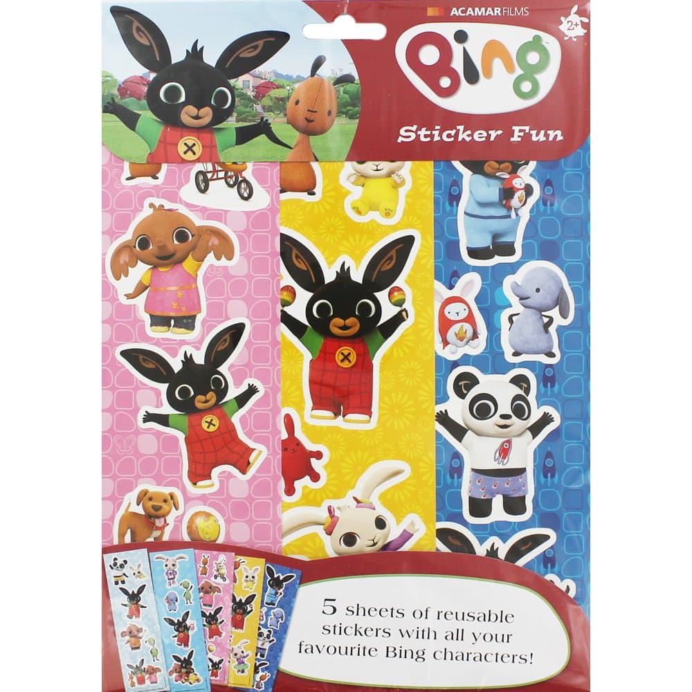 Alligator Products Ltd Bing Sticker Fun