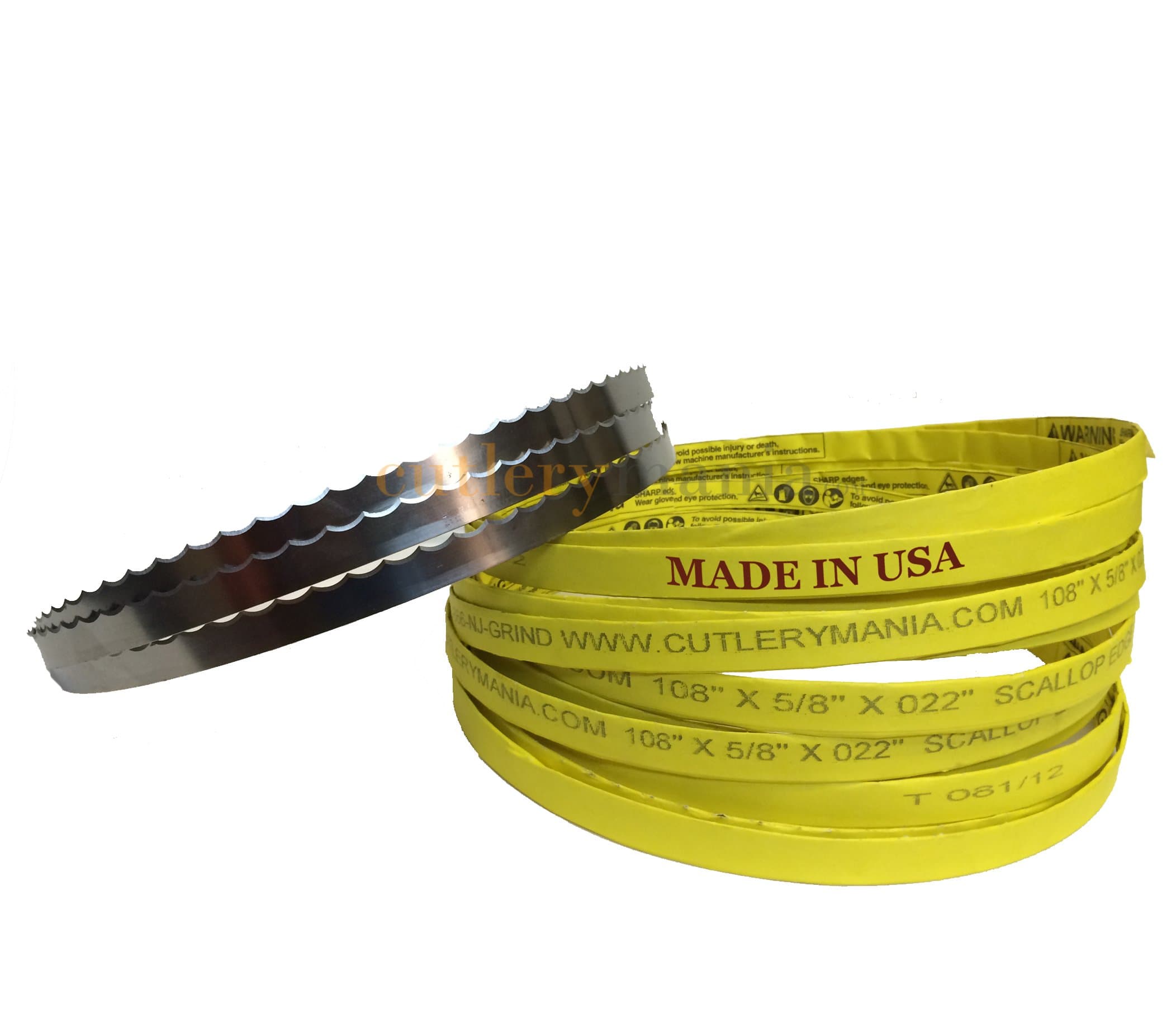 Band Saw Blade Bone-less 72" Scallop