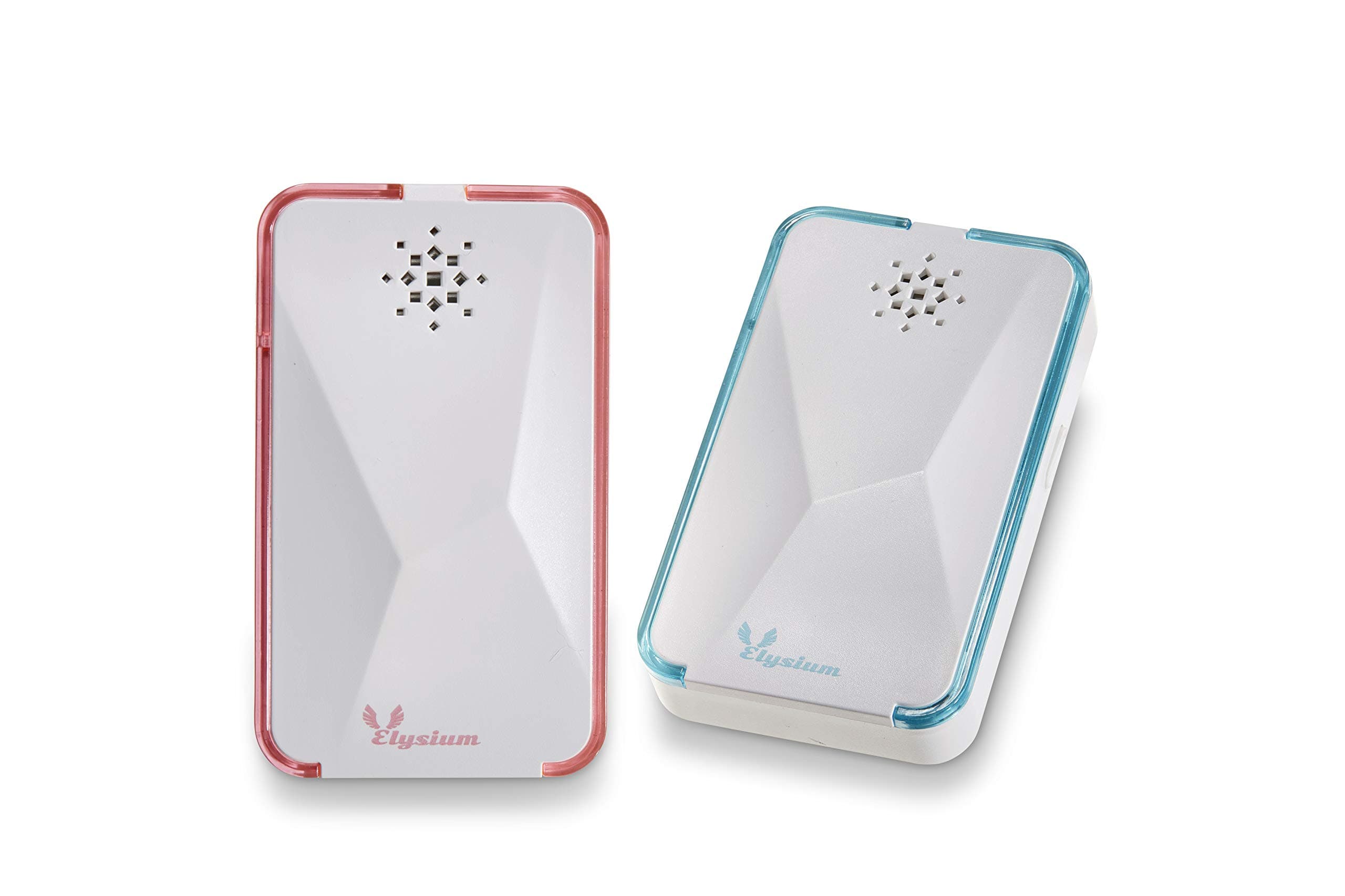 Elysium Ultrasonic Pest Repeller | Best Pest Reject Rodent Repellent - Set of 2 Electronic Pest Control Plug in - Pest Defender Rid of Spider, Mouse, Mosquito, Roach, Rat, Ant, Animal (Pink Blue)