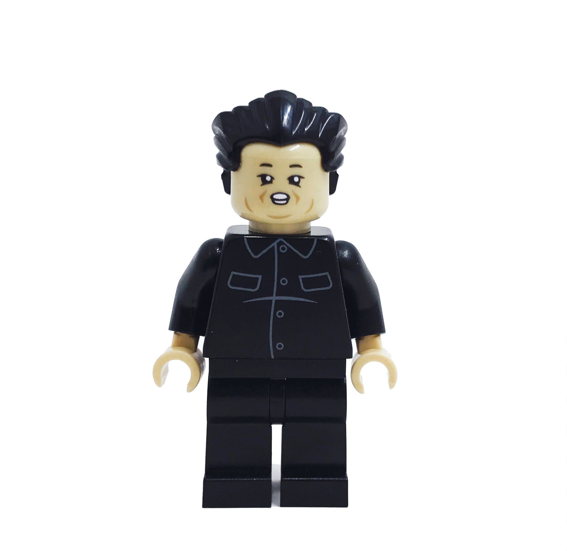 miniBIGS Kim Jung-un Minifigure Compatible with Lego Minifigure Elements