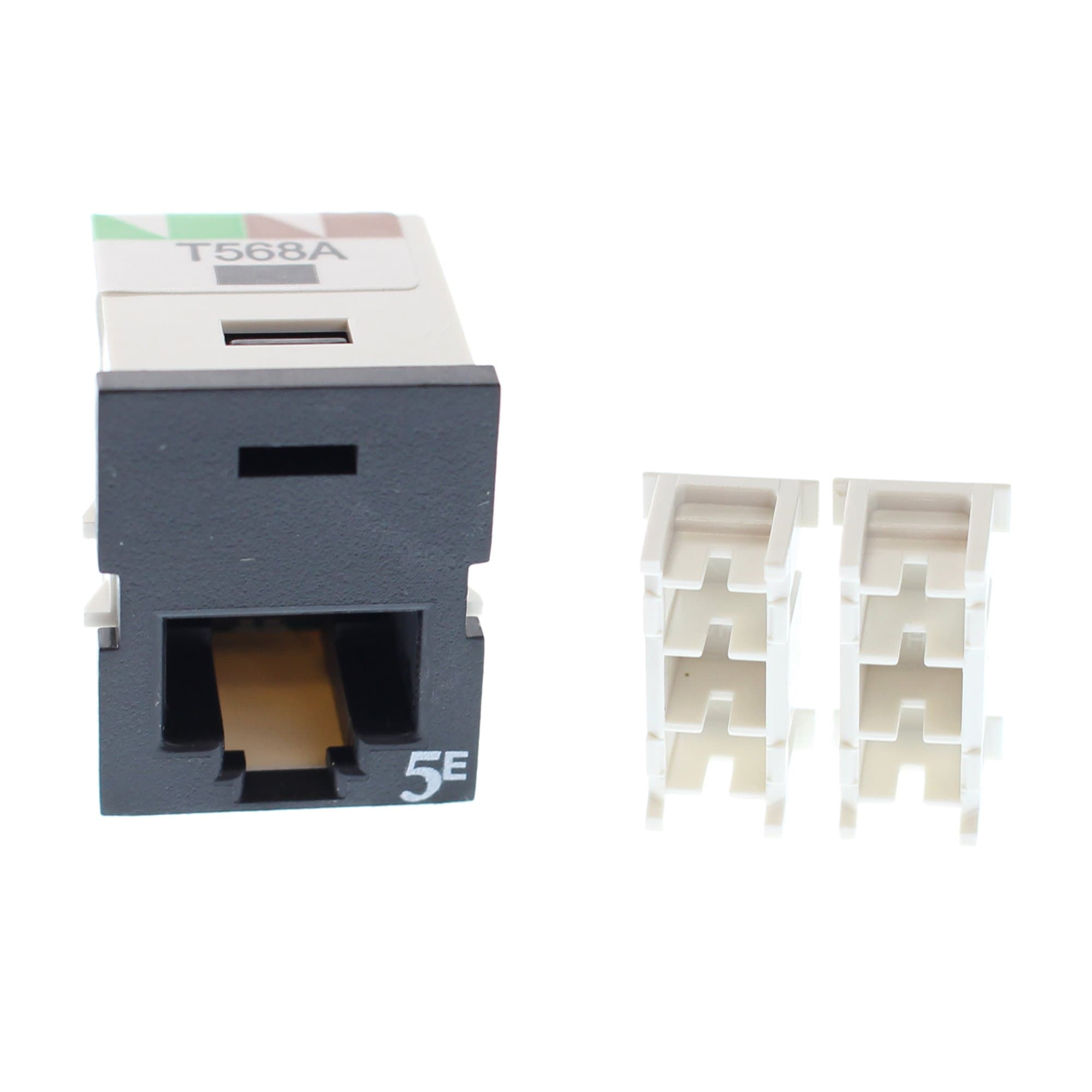 Ortronics OR-TJ5E00-00 Clarity TracJack CAT5e Jack, Black