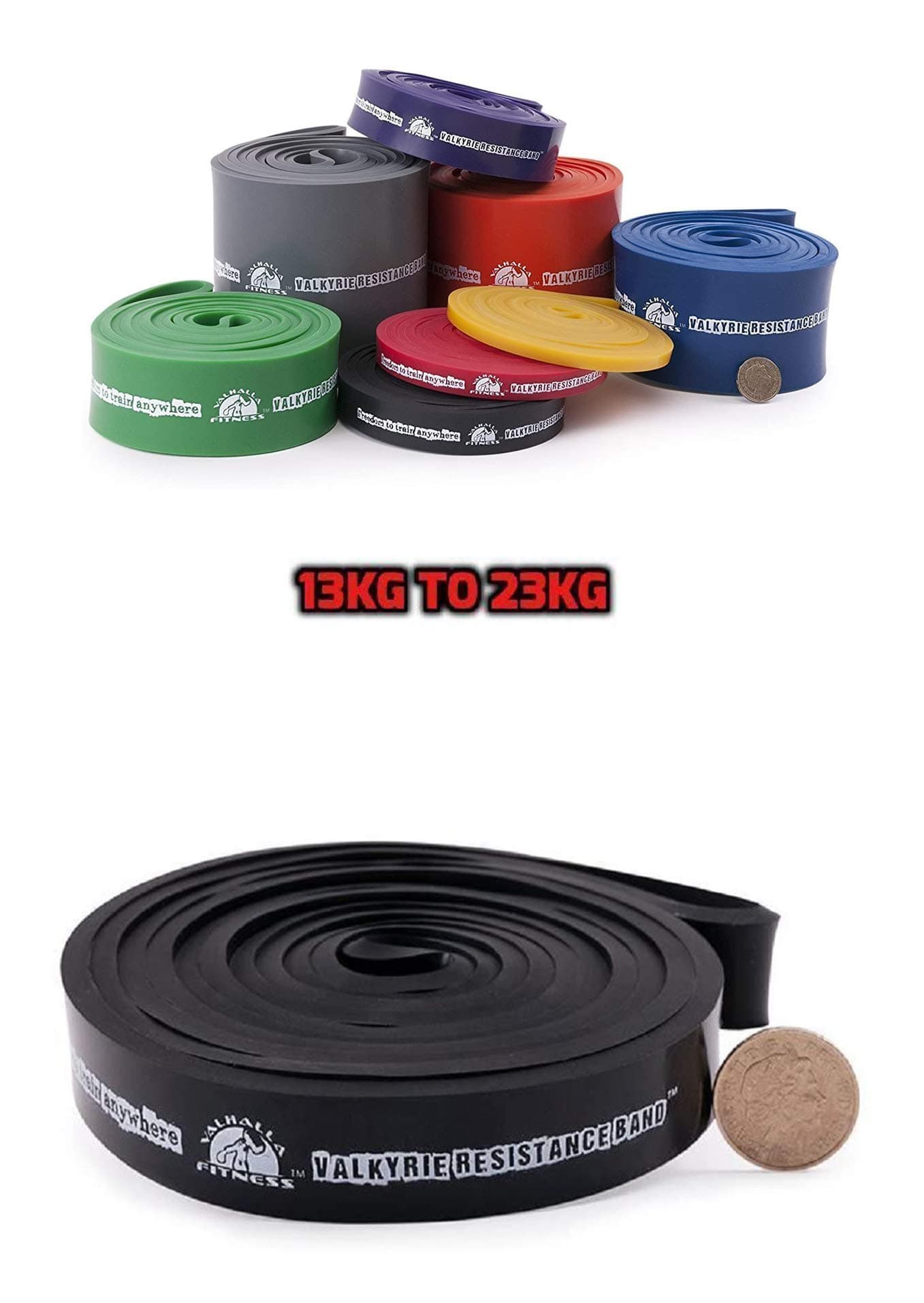 Valkyrie Resistance Bands - Pull up Chin Calisthenics Parallettes Bars Dip Station