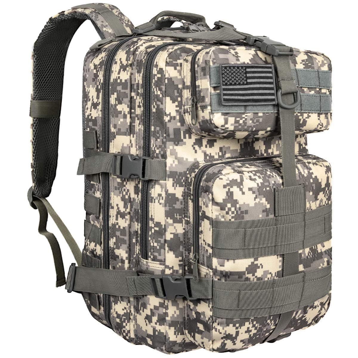 NOOLA Military Tactical Backpack Large Army 3 Day Assault Pack Molle Bag Rucksack