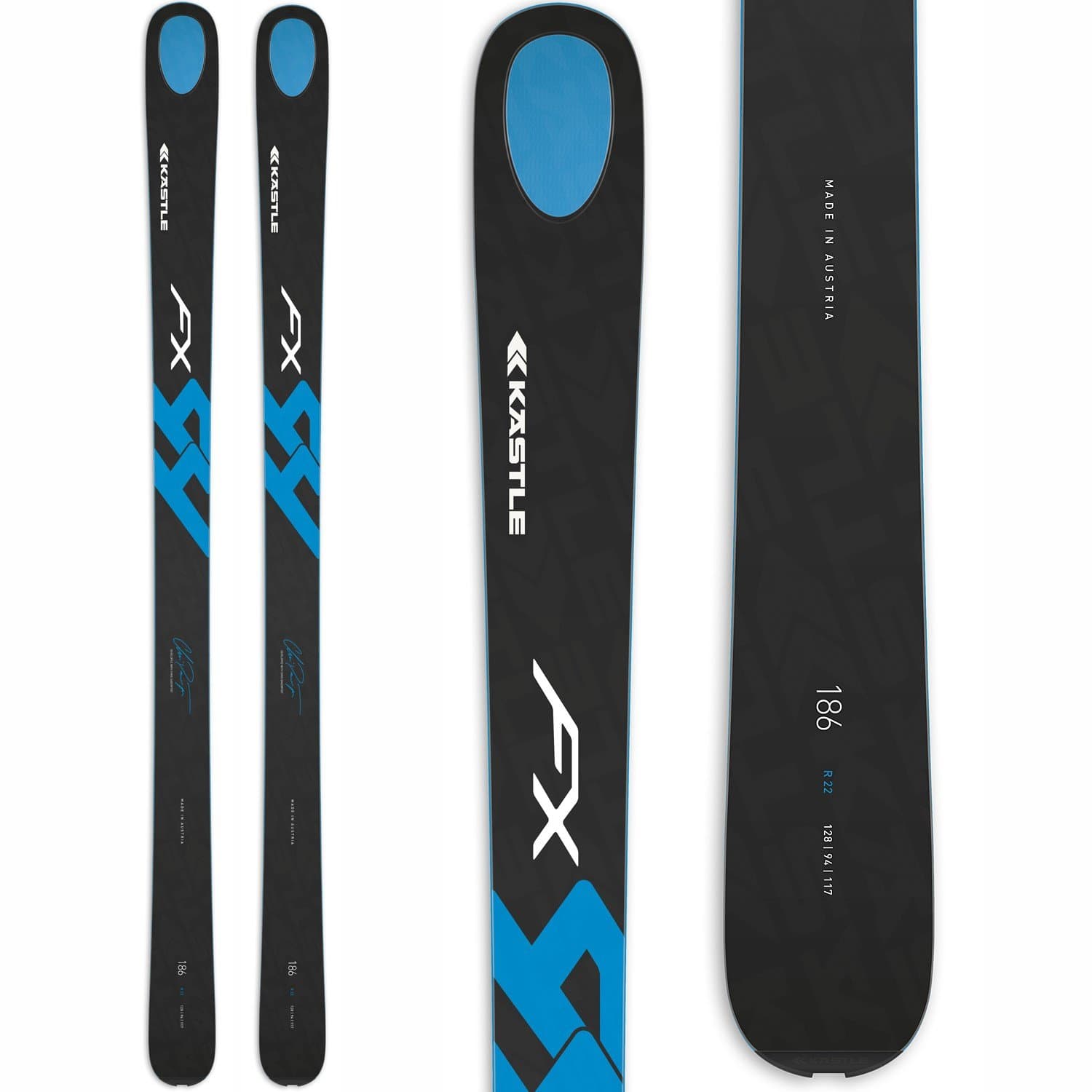 2015 Kastle FX94 Skis (166)