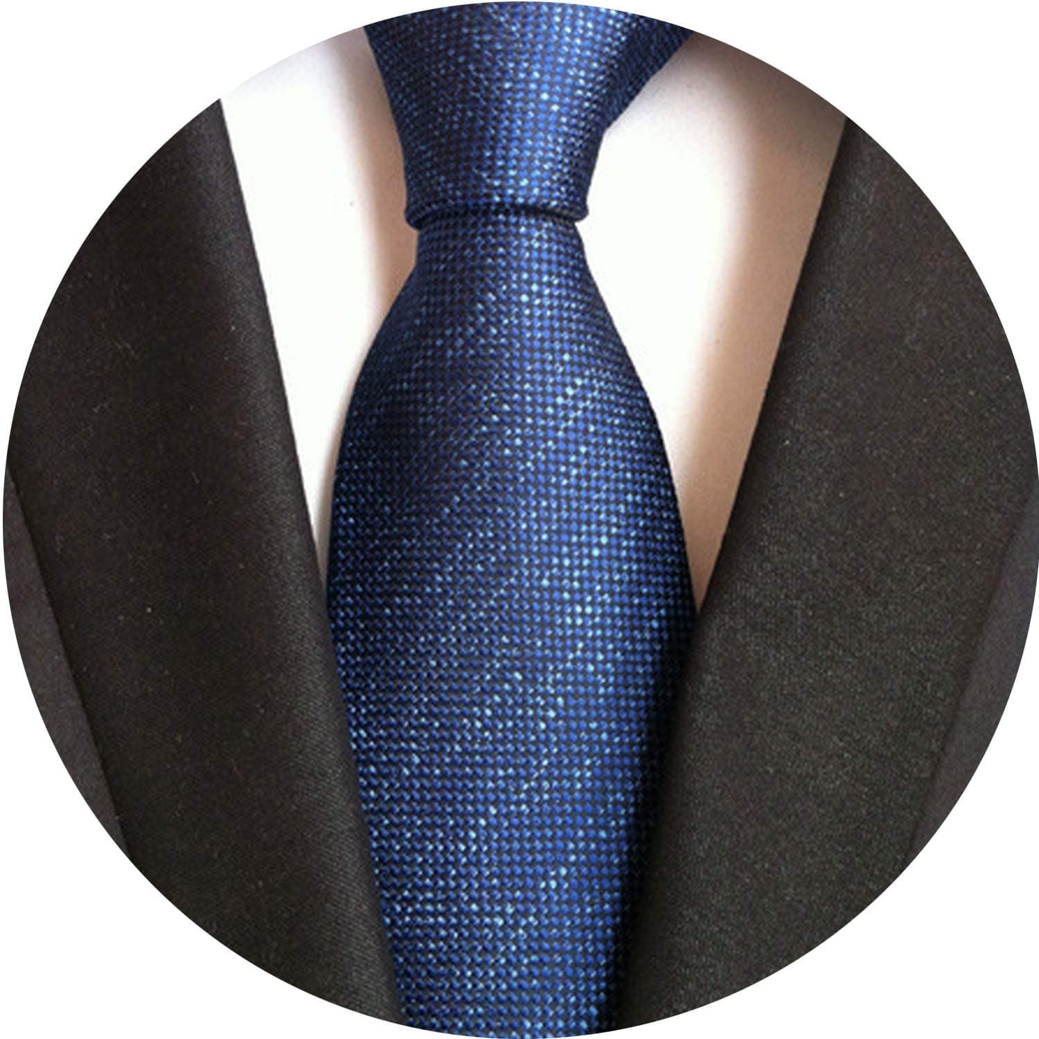 Stripes Ties for Men Classics Business Density Flower Pattern Necktie Luxury Wedding Accessories