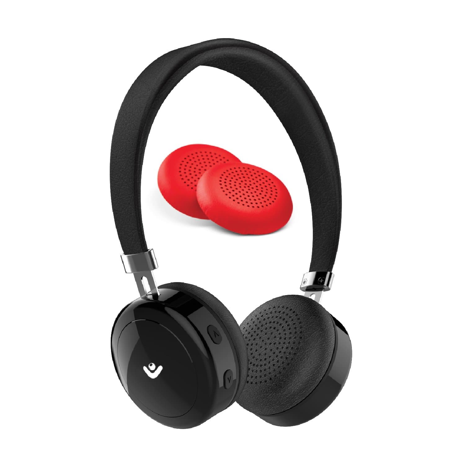 Envent Saber 505 ET-BTHD505 Wireless On-Ear Headphone with Mic (Black)