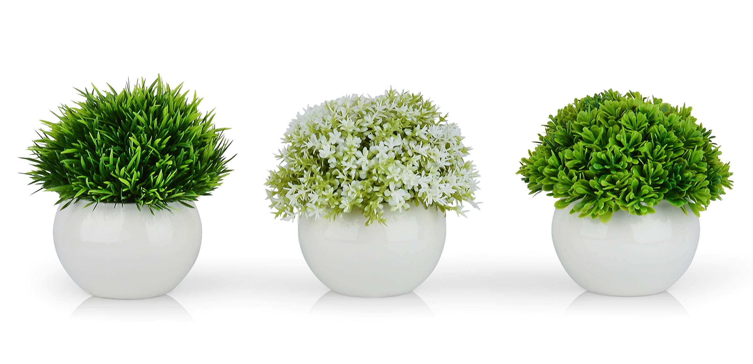 ELYSIANZE Mini Artificial Plants | Modern Farmhouse Plants Home Decor | Small Fake Plants | Office/Kitchen/Bathroom/Bedroom/Mantle/Shelf/Living Room/Table Decoration Faux Plant Set  VIAGDO Artificial Palm Tree 5ft Tall Fake Palm Tree Decor with 11 Detachable Trunks Faux Tropical Palm Silk Plant Feaux Dypsis Lutescens Plants in Pot for Home Office Living Room Floor Decor Indoor  Shiny Flower Artificial Succulent Plants Artificial Aloe Plant Fake Succulent Plant in Ceramic Pot with 2 PCS Create Realistic Succulent Arrangements Floral Arrangement Gifts Home Office Decoration  Fake Succulent, Mini Succulents Plants Artificial in White Modern Human Shaped Ceramic Pots Cute Desk Decor Pink Succulent for Office Decor for Women Girls, Desk Plant Cute Bathroom Decor 2PCS  LJY 2 Pieces Realistic Artificial Faux Succulent Yucca Vera Greenhouse Small Plants Unpotted for Home Garden Decoration (Autumn Green)