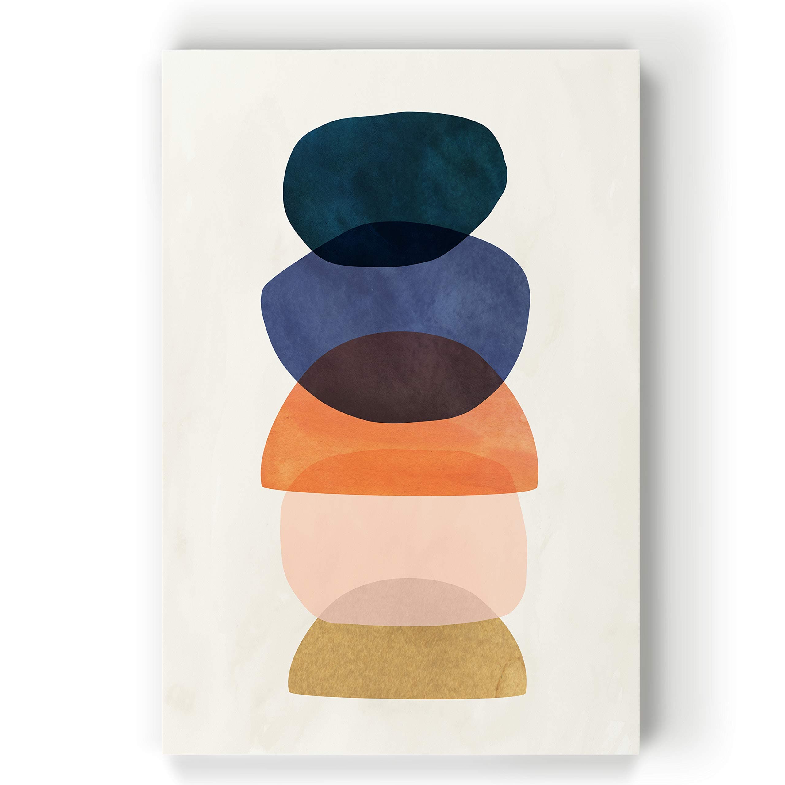 Mod Pods I' Gallery Wrapped Canvas Abstract Wall Art