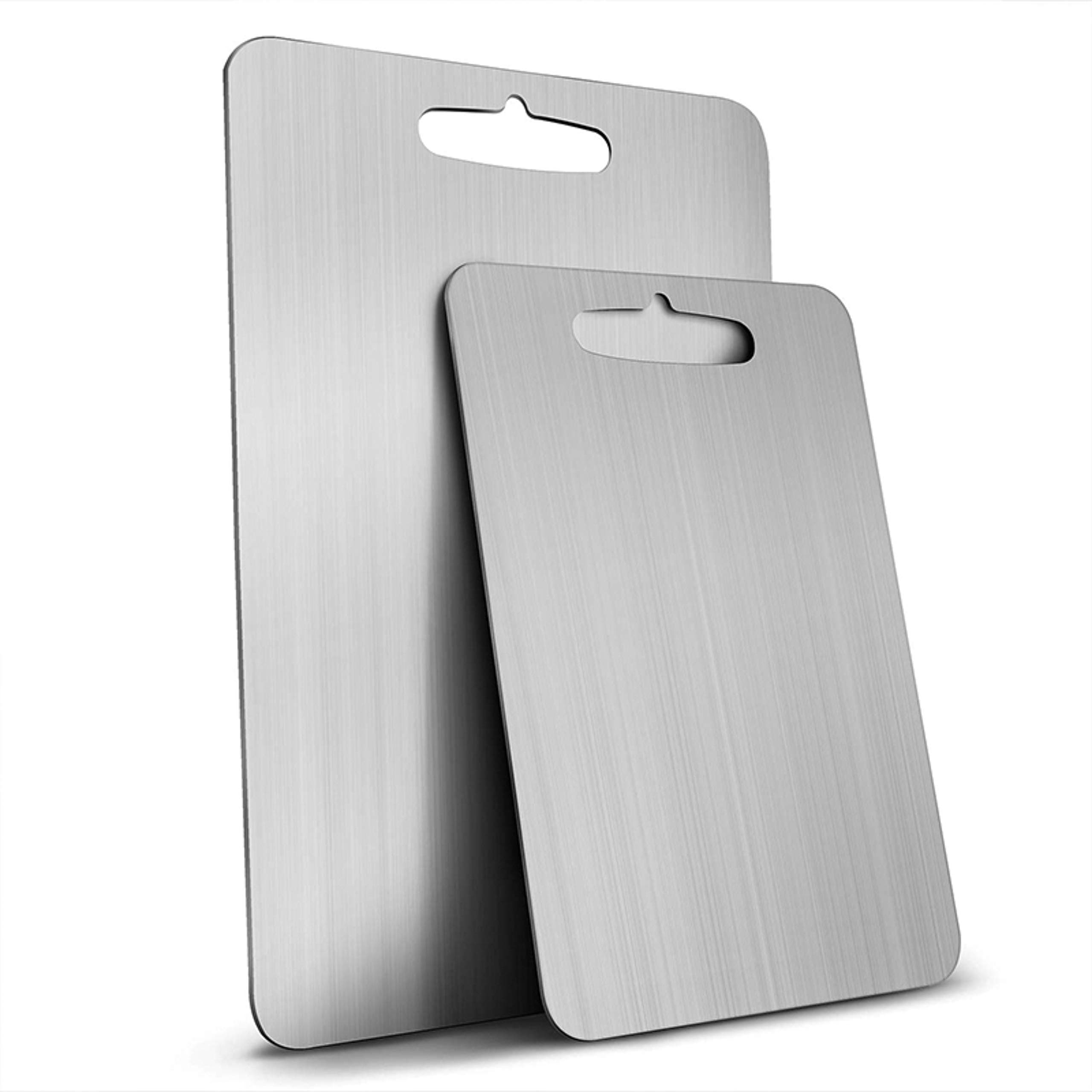 Stainless Steel Cutting Board for Kitchen Strong Durable Easy Clean Large Chopping Boards, Unique Safe Multipurpose Butcher Block for Food Preparation