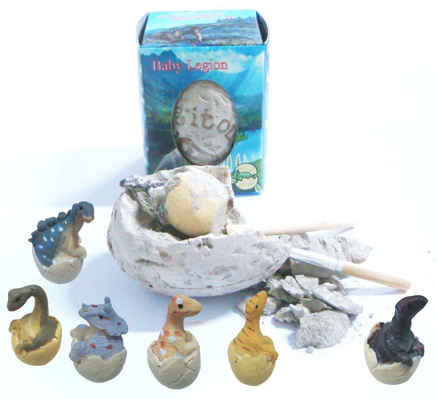 24 Pack Eggs Baby Legion Dinosaur Excavation Kit