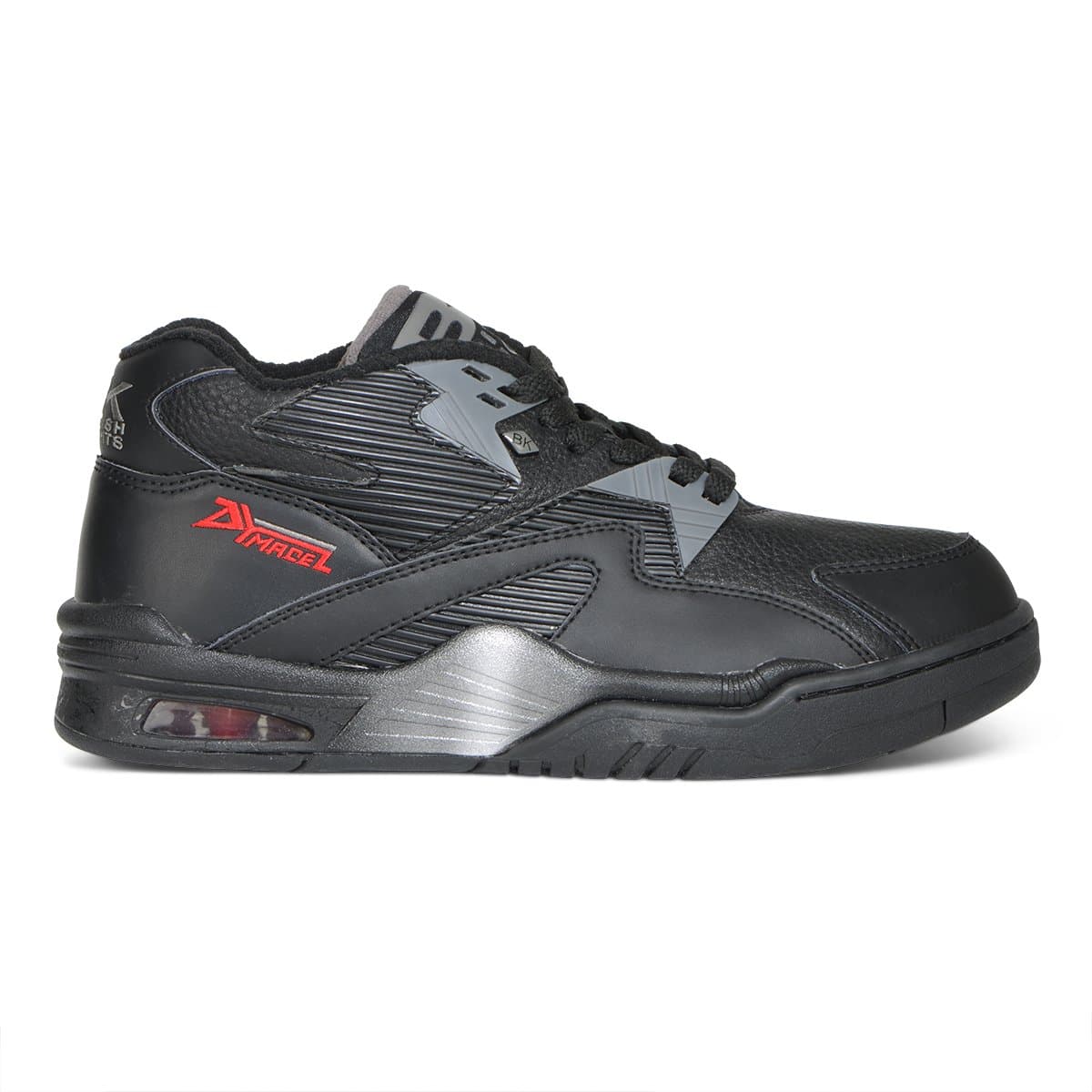 Control Mid Men's Chukka Leather Sneaker Black/Charcoal