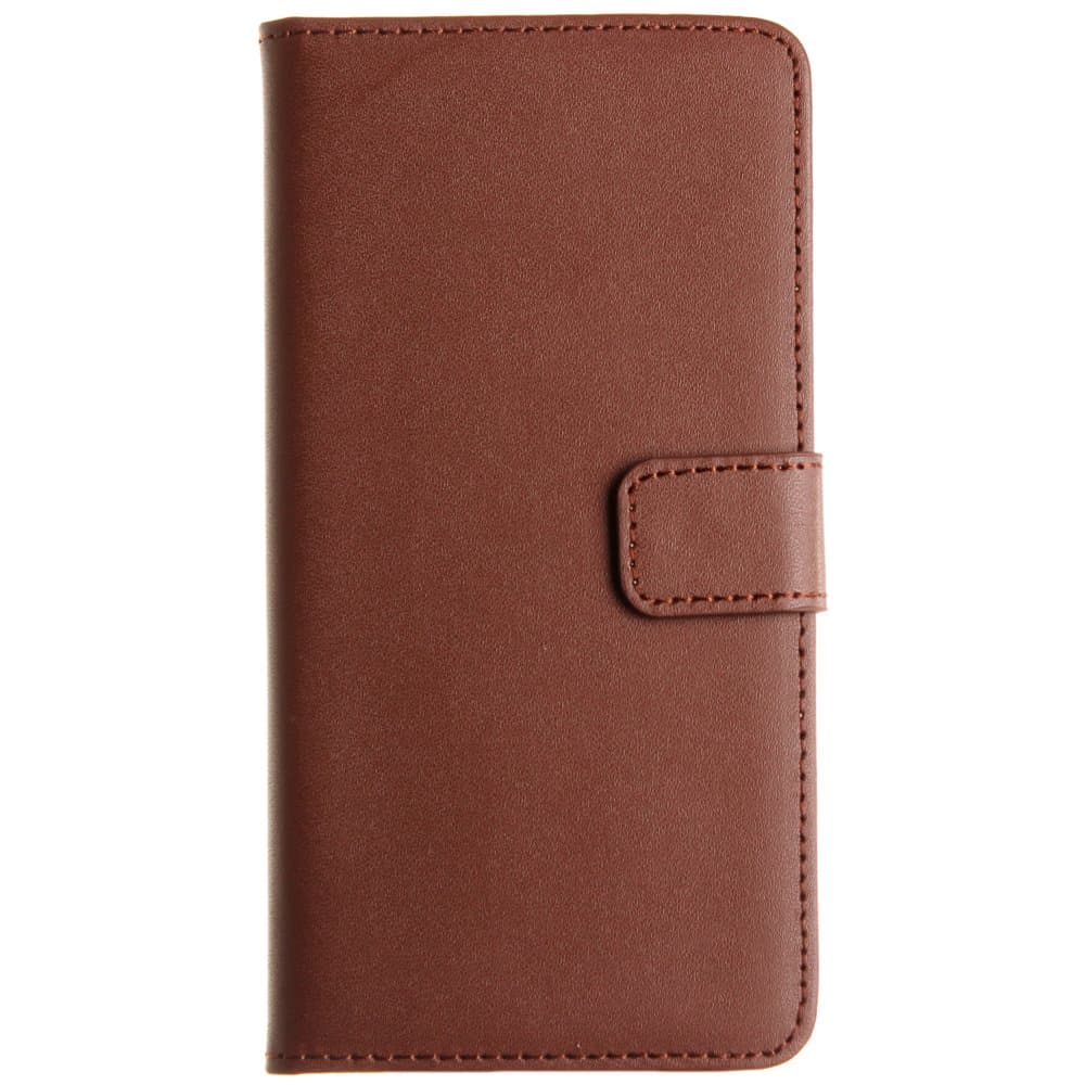CellularOutfitter Samsung Galaxy Note 5 Leather Phone/Card Wallet Case - Dual Purpose - Brown