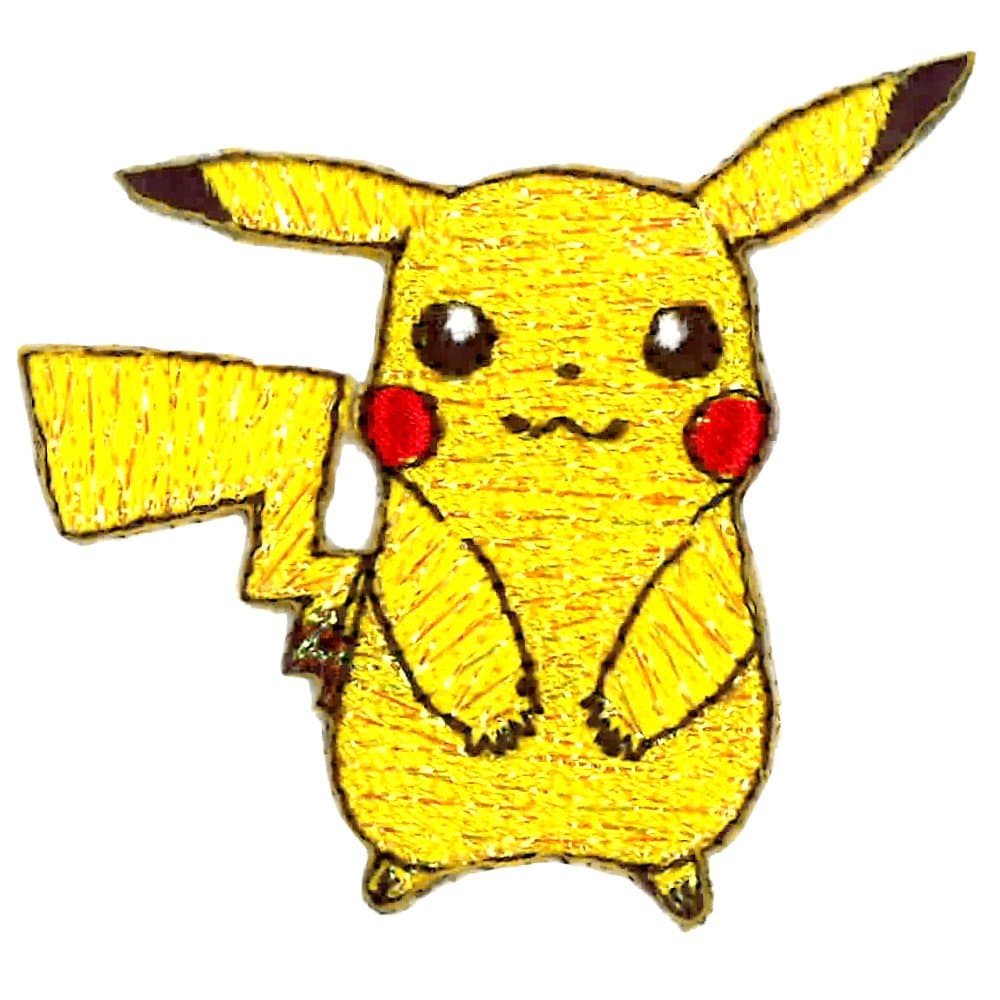 Pocket monsters (Pikachu) Patch Sticker T01R9590