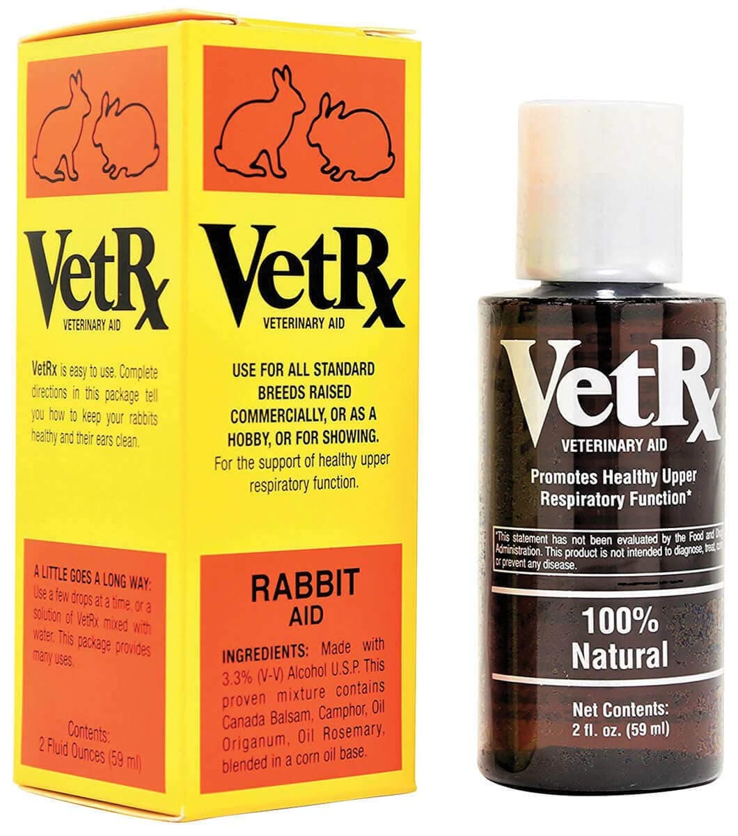 VetRX Rabbit Aid for Respiratory Support 2oz (59ml)