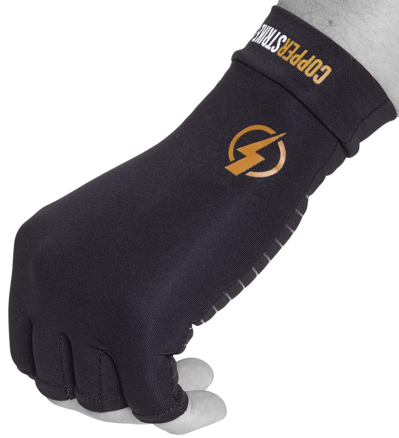 Copper Infused Compression Fingerless Arthritis Gloves Help Relieve Pain in Fingers Hand and Wrist | Improve Mobility and Circulation and Resume Normal Activities