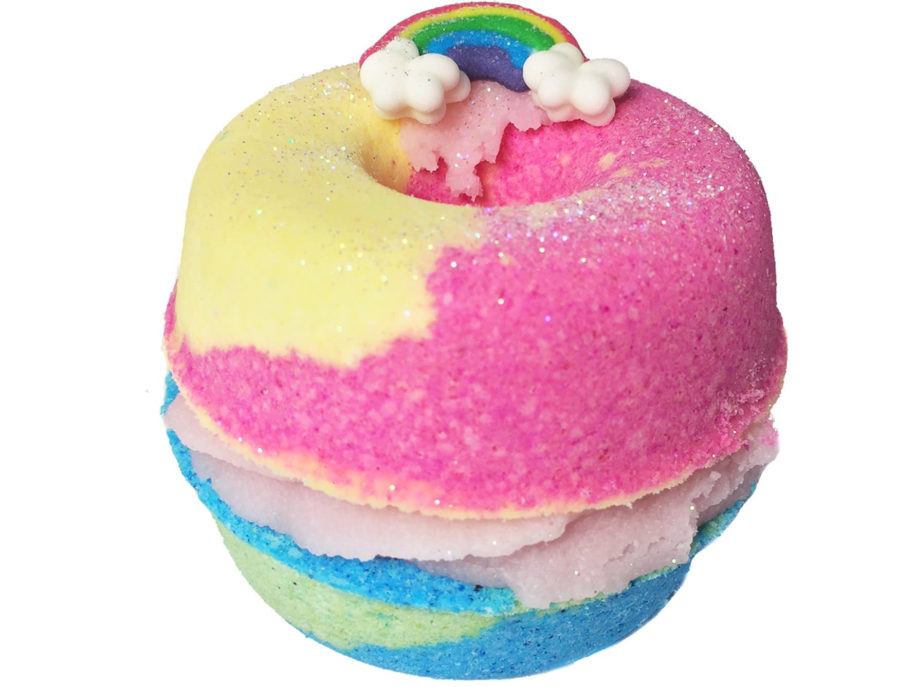 Rainbow Unicorn Donut Bath Bomb 100g | Bath Candy