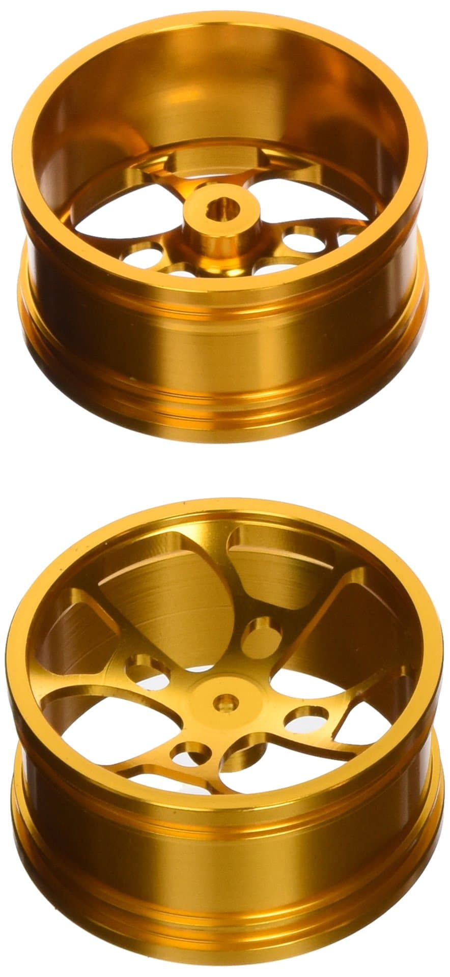 Iron Track Atomik RC Alloy Wheel Set for Iron Track Tyronno 4WD RC Short Course Truck Vehicle, 2-Piece