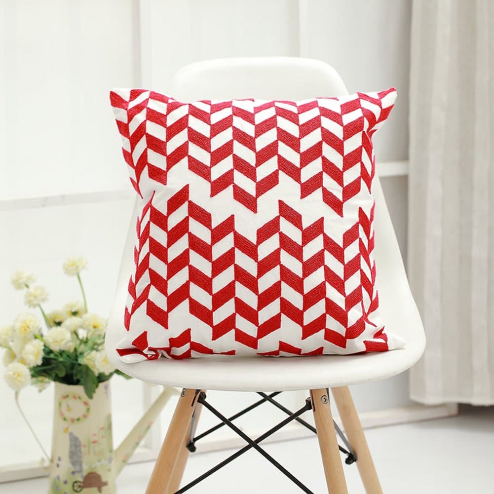 DW HCKK simple and modern sofa pillow Seat cushion pillow bedside back cushion-B 45x45cm(18x18inch) VersionB