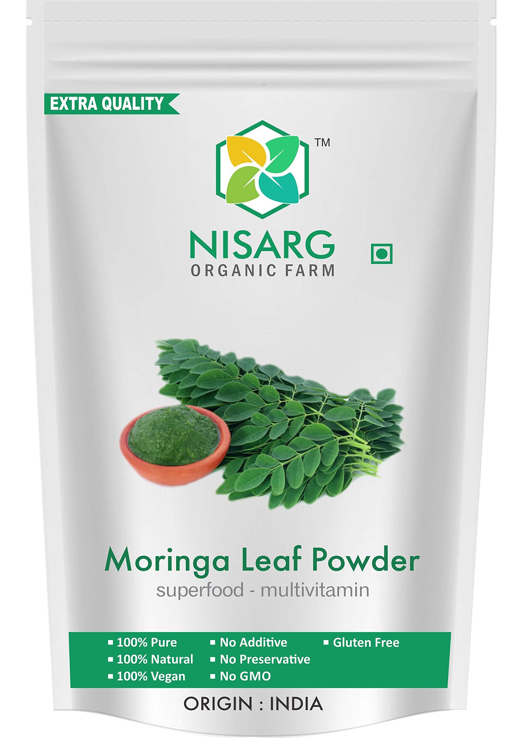 NISARG Organic - Moringa Leaf Powder (100gm)