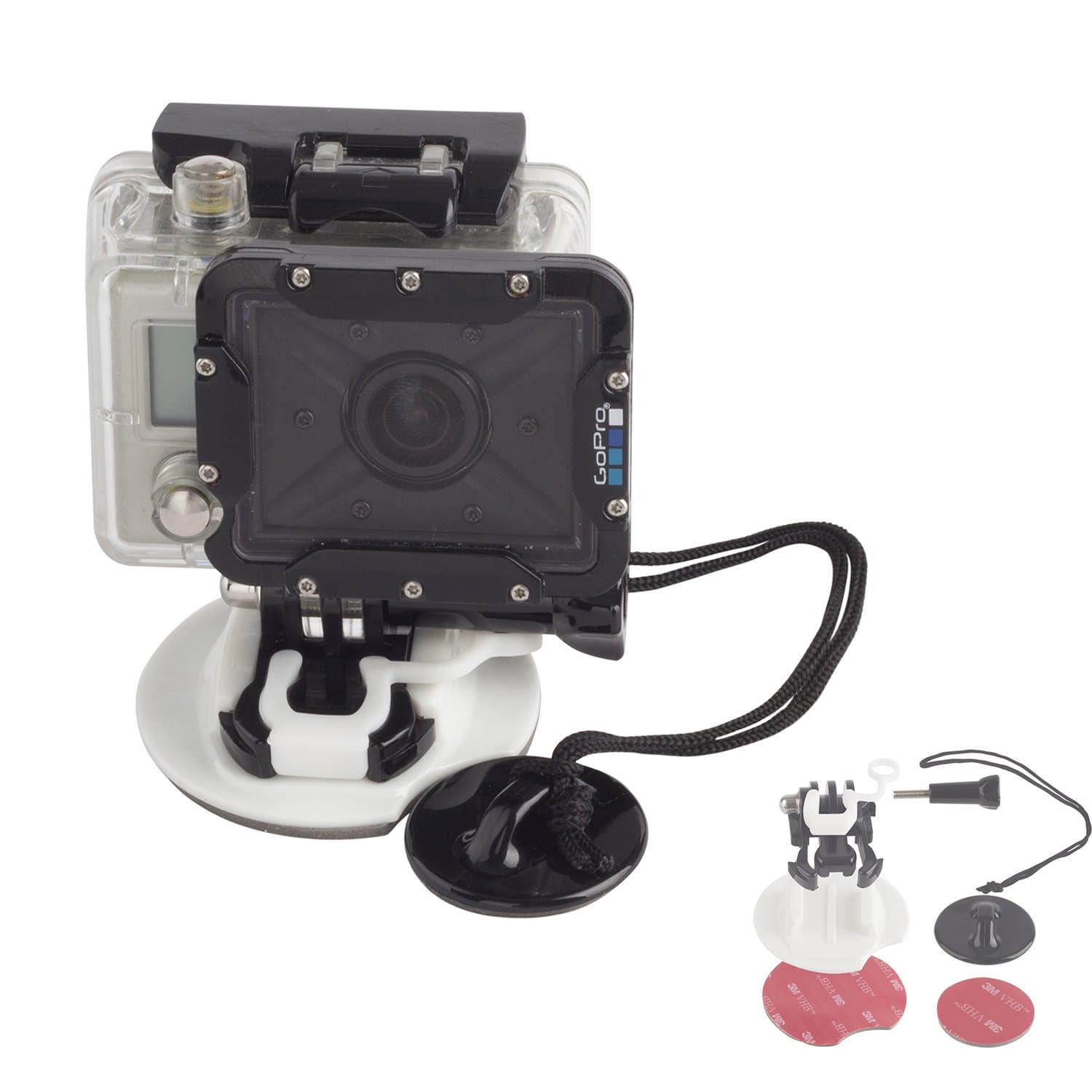Gorilla Gear Tech Action Camera Board/Watersports Attachment Kit - 2 Year Warranty