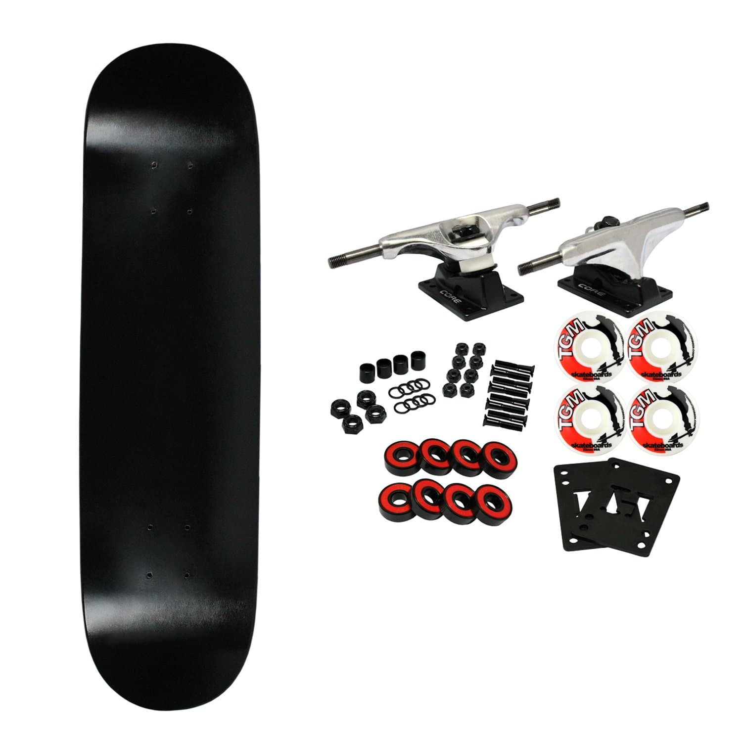 MooseComplete Skateboard Dip Trucks and Wheels