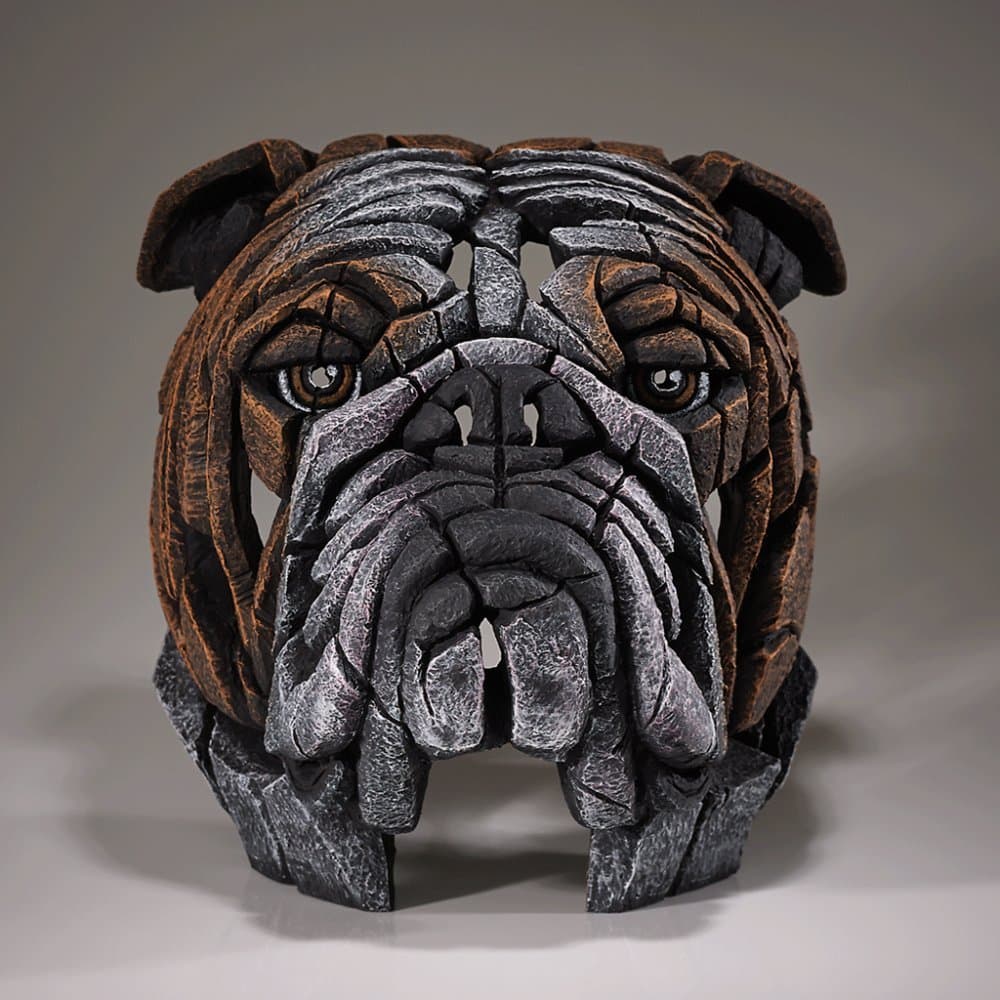 Bulldog - Bust by Edge Sculpture