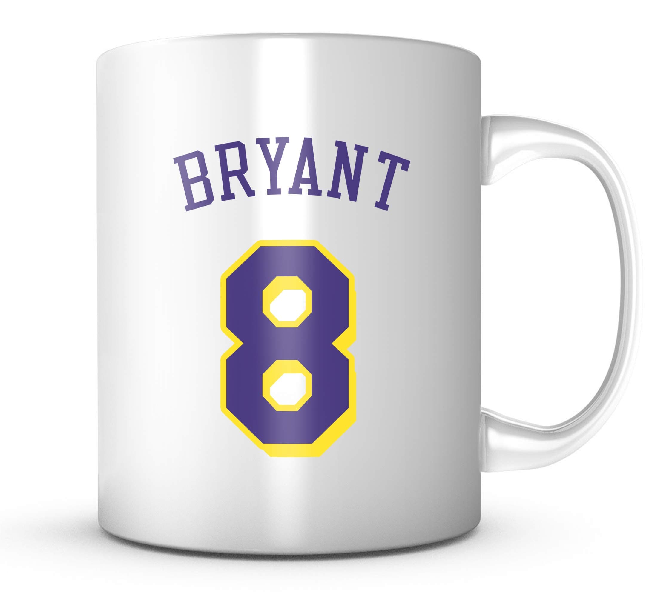 Kobe Bryant Mug - Jersey Number Coffee Cup